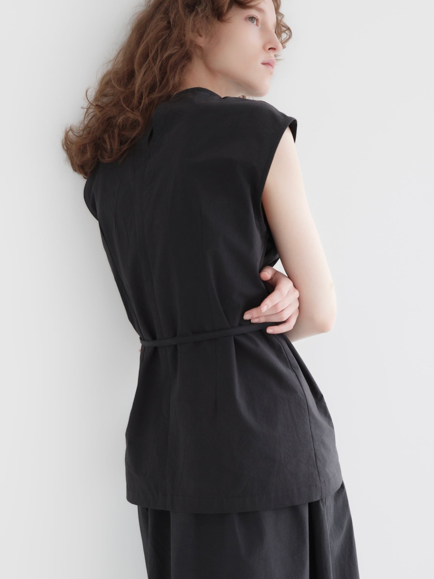 Nina | Drape neck blouse