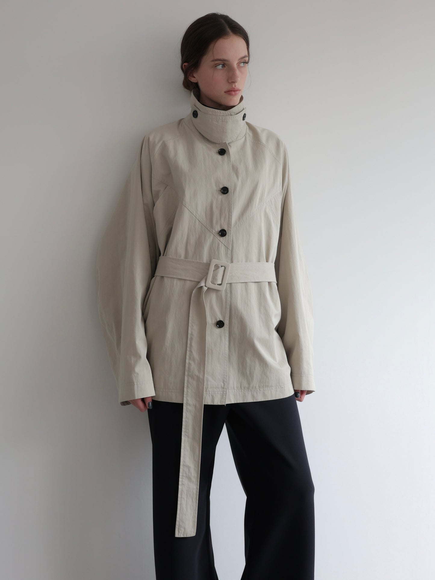 Noë | Middle trench coat