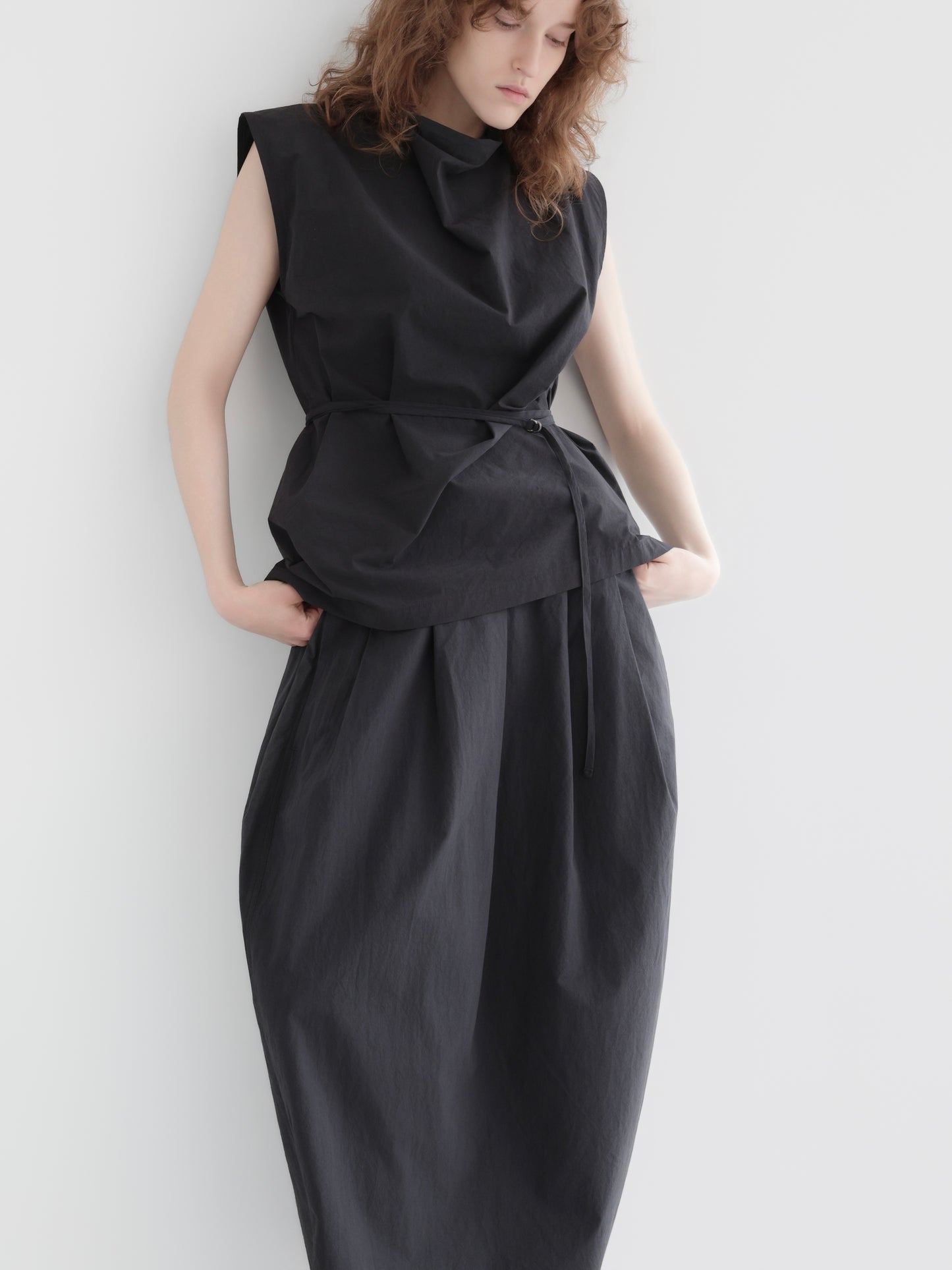 Nina | Drape neck blouse