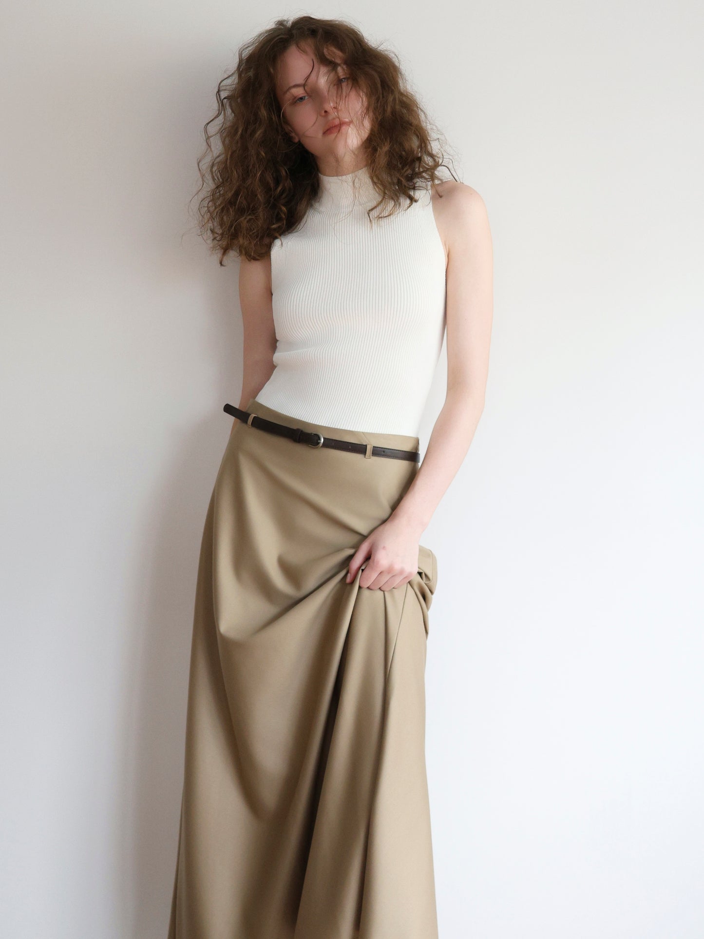 🔴Olivia sleeveless rib knit