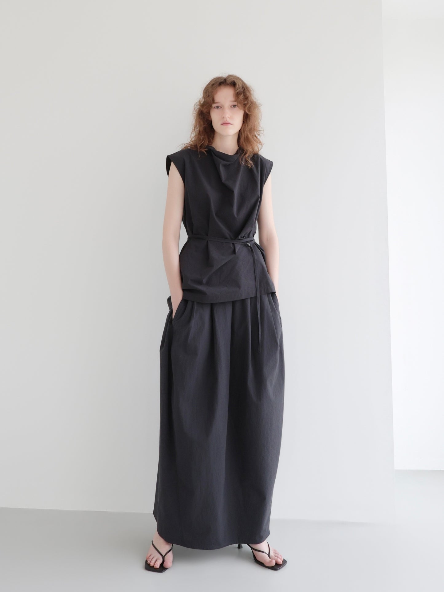 Nina | Drape neck blouse