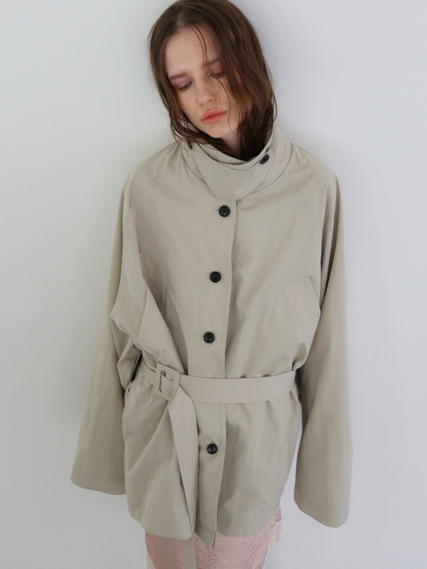 Noë | Middle trench coat