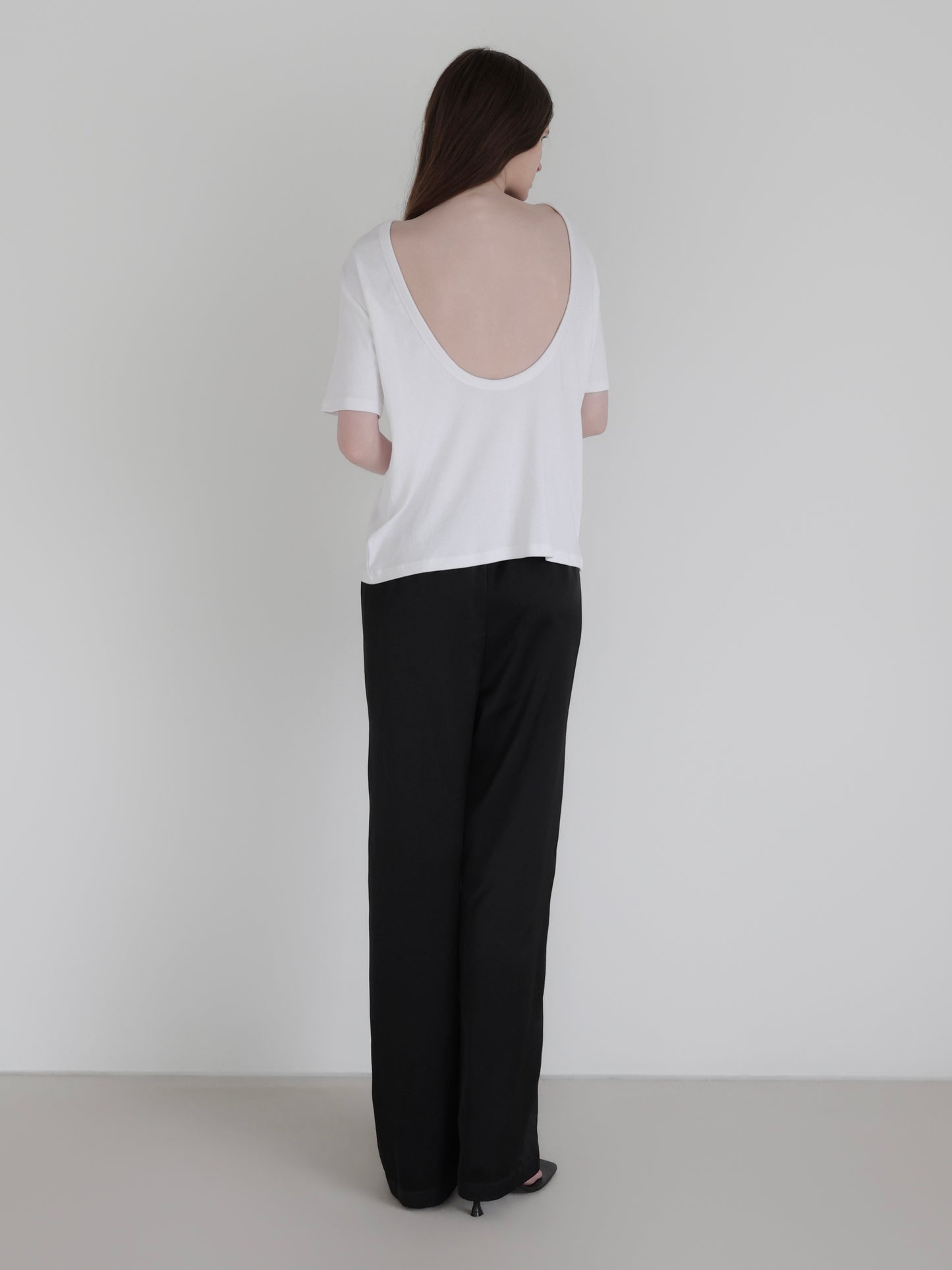 Élise | Back open tee
