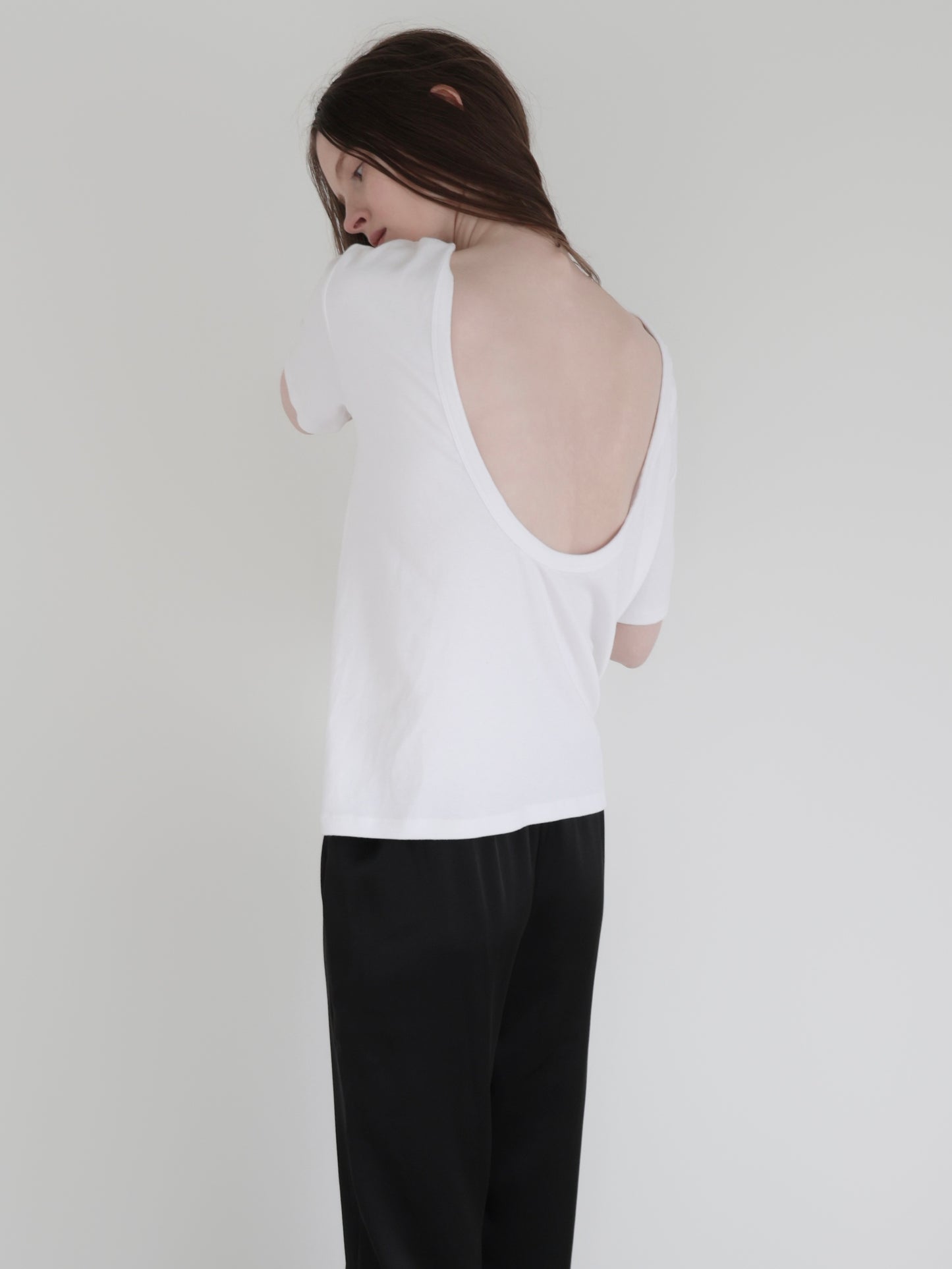 Élise | Back open tee