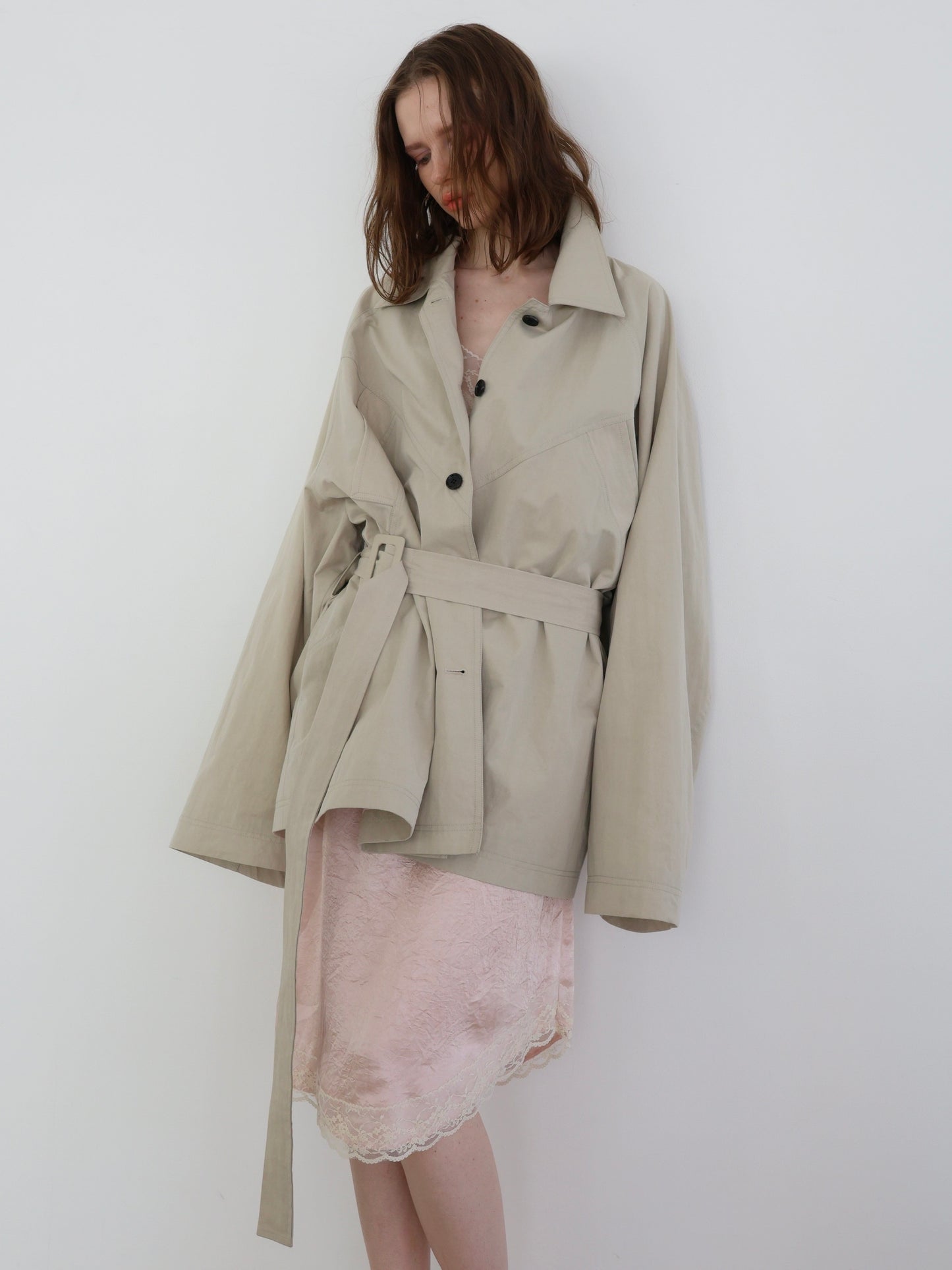 Noë | Middle trench coat