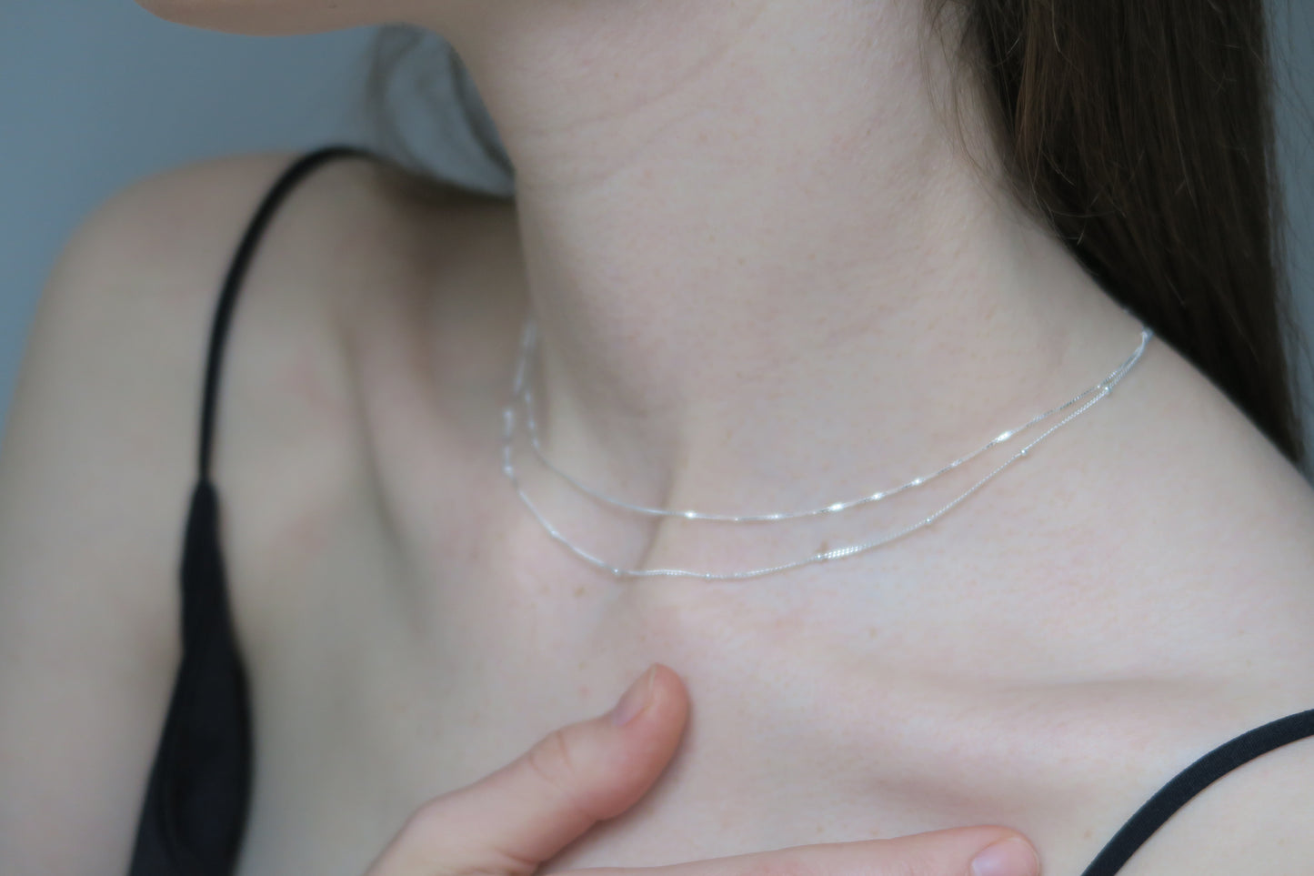 basic thin necklace