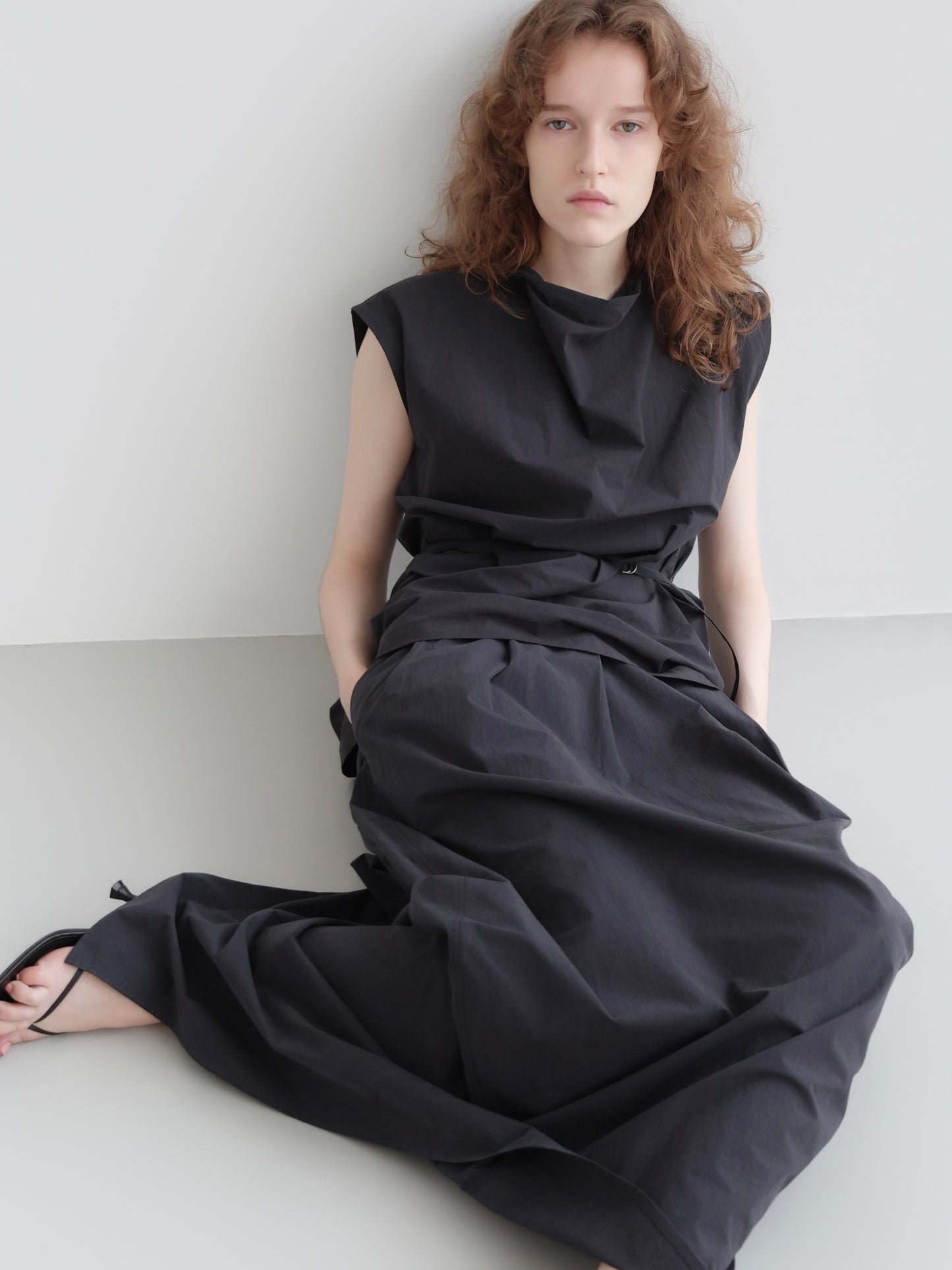 Nina | Drape neck blouse