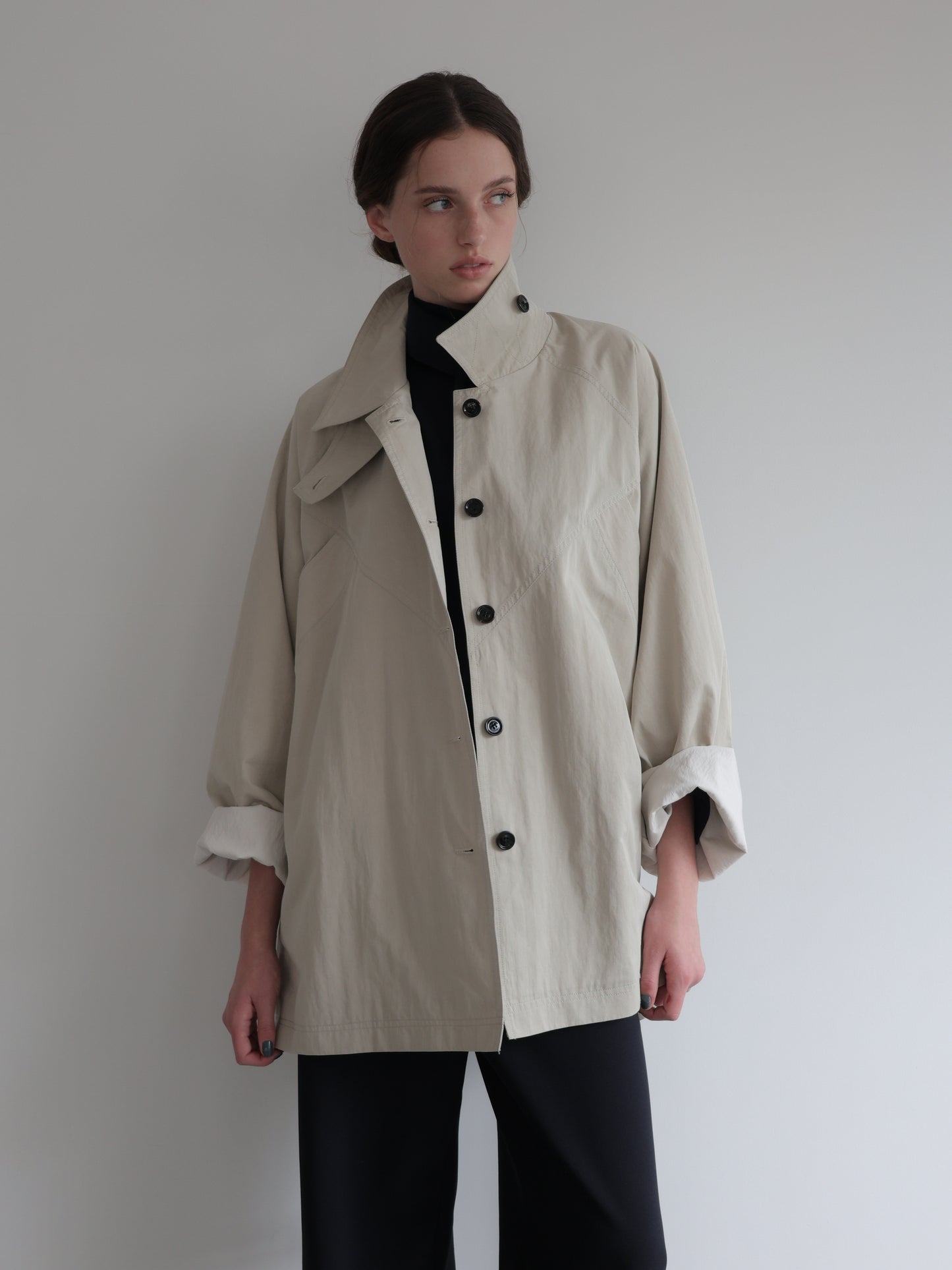 Noë | Middle trench coat