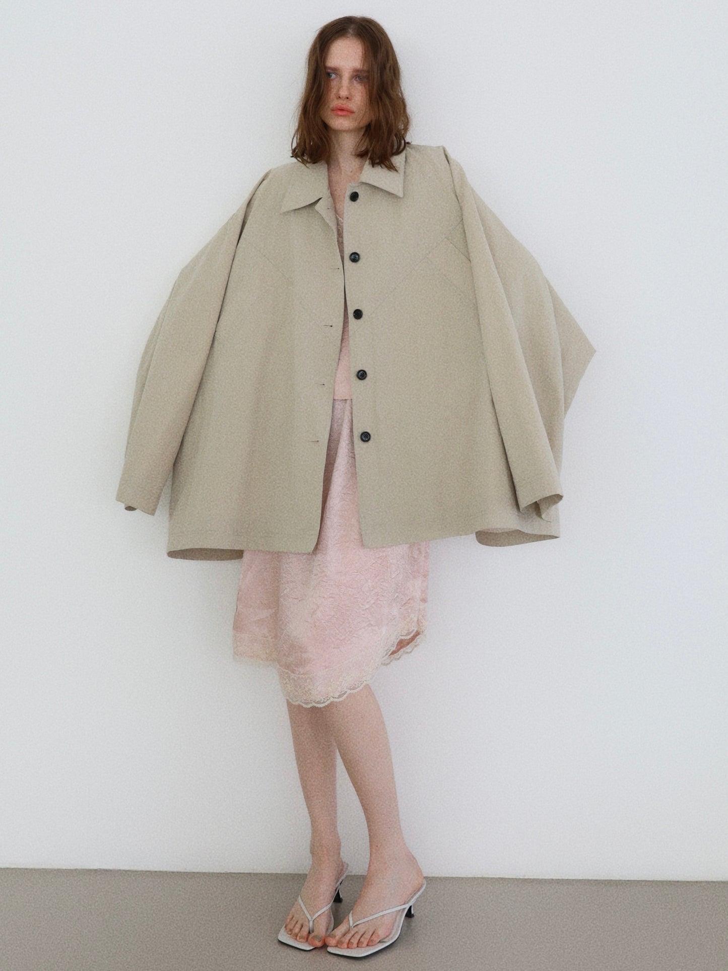 Noë | Middle trench coat