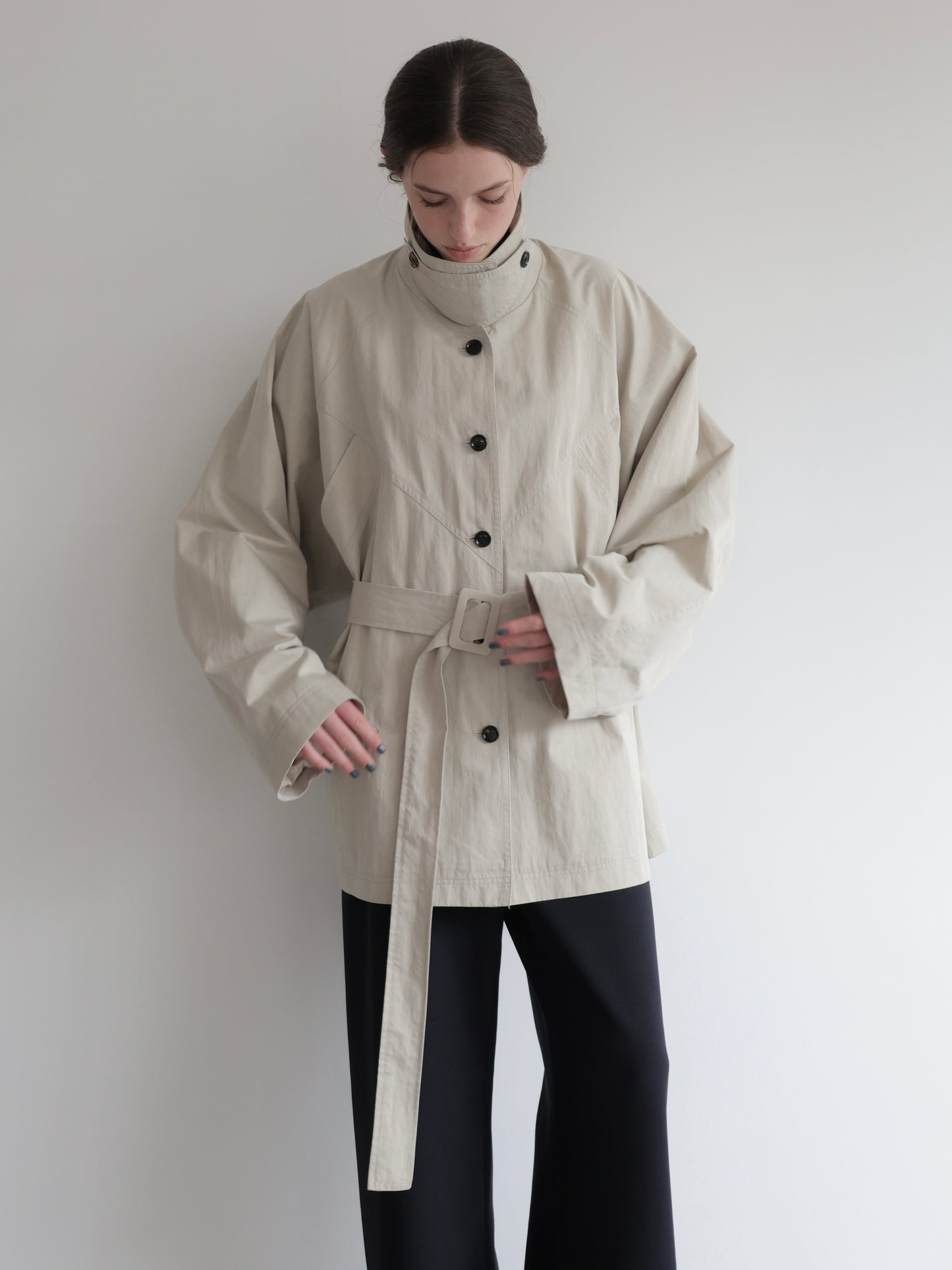 Noë | Middle trench coat