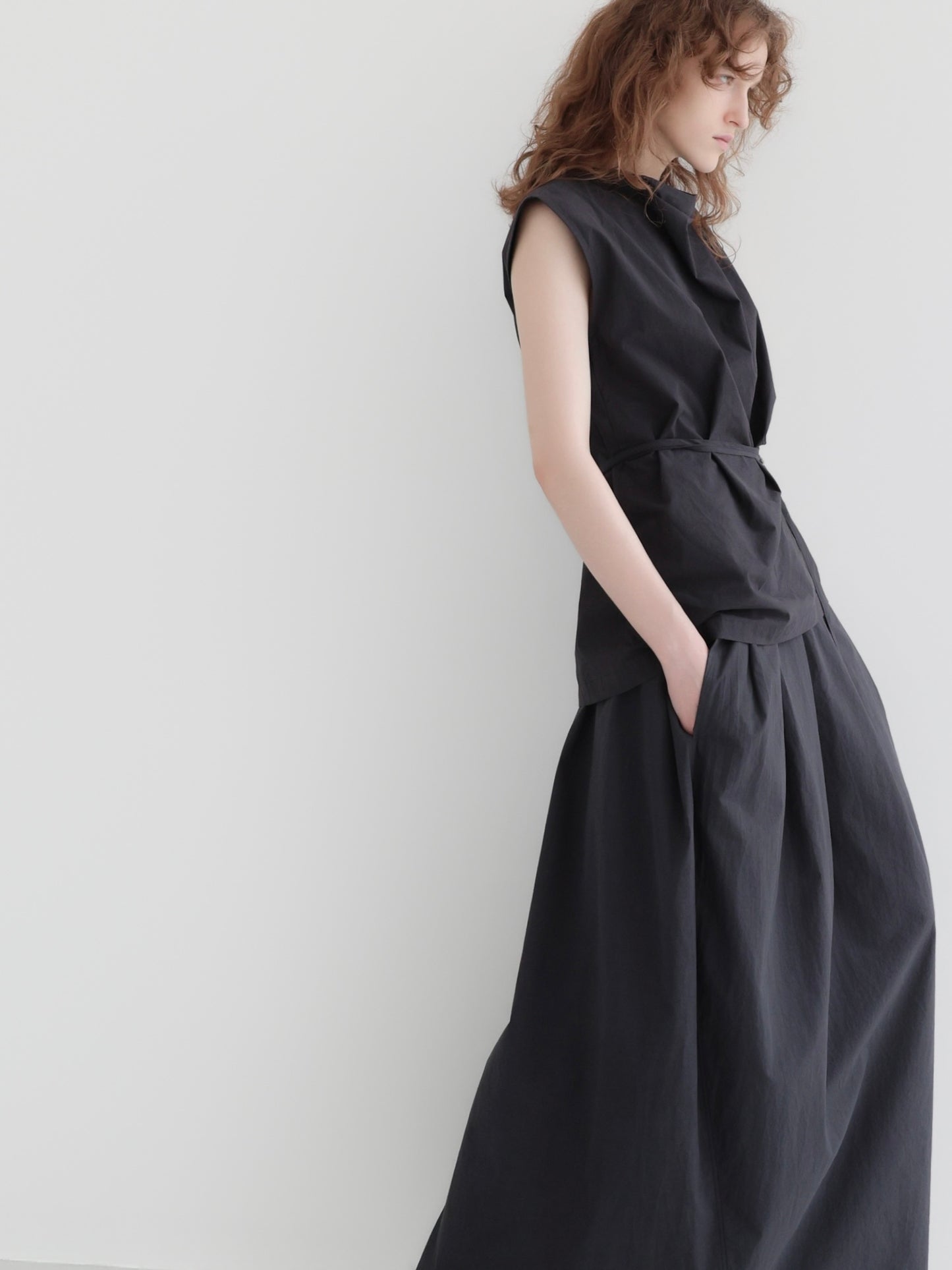 Nina | Drape neck blouse