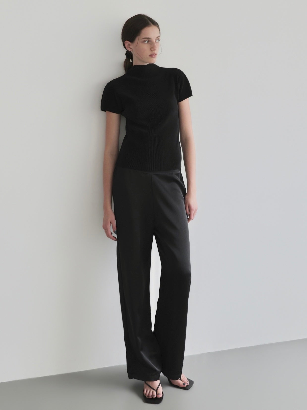 Lulà | Satin sleek pants