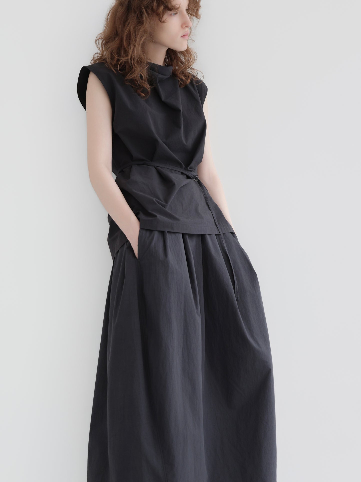 Nina | Drape neck blouse