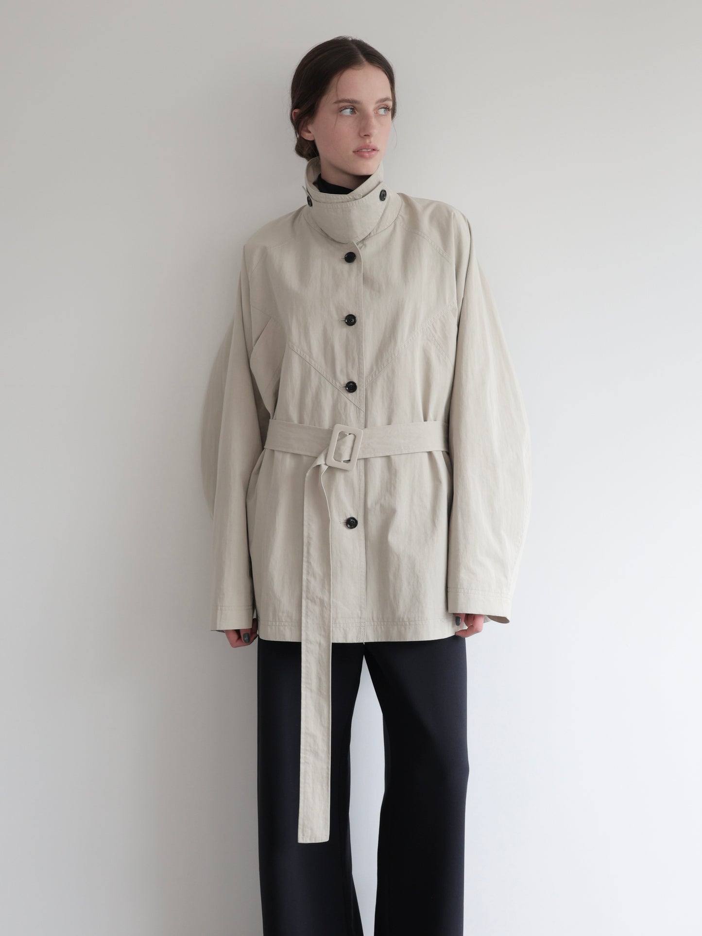 Noë | Middle trench coat