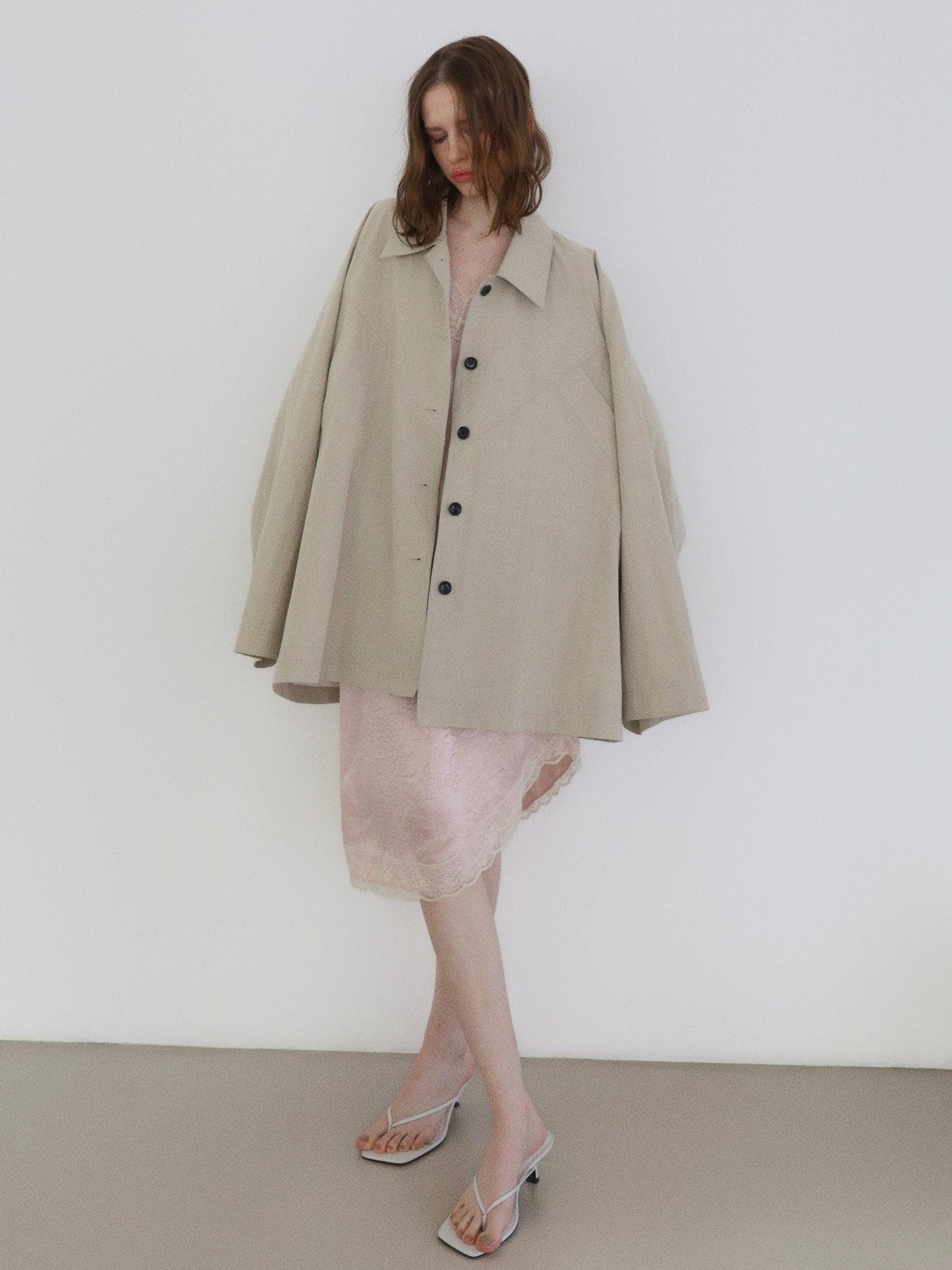 Noë | Middle trench coat