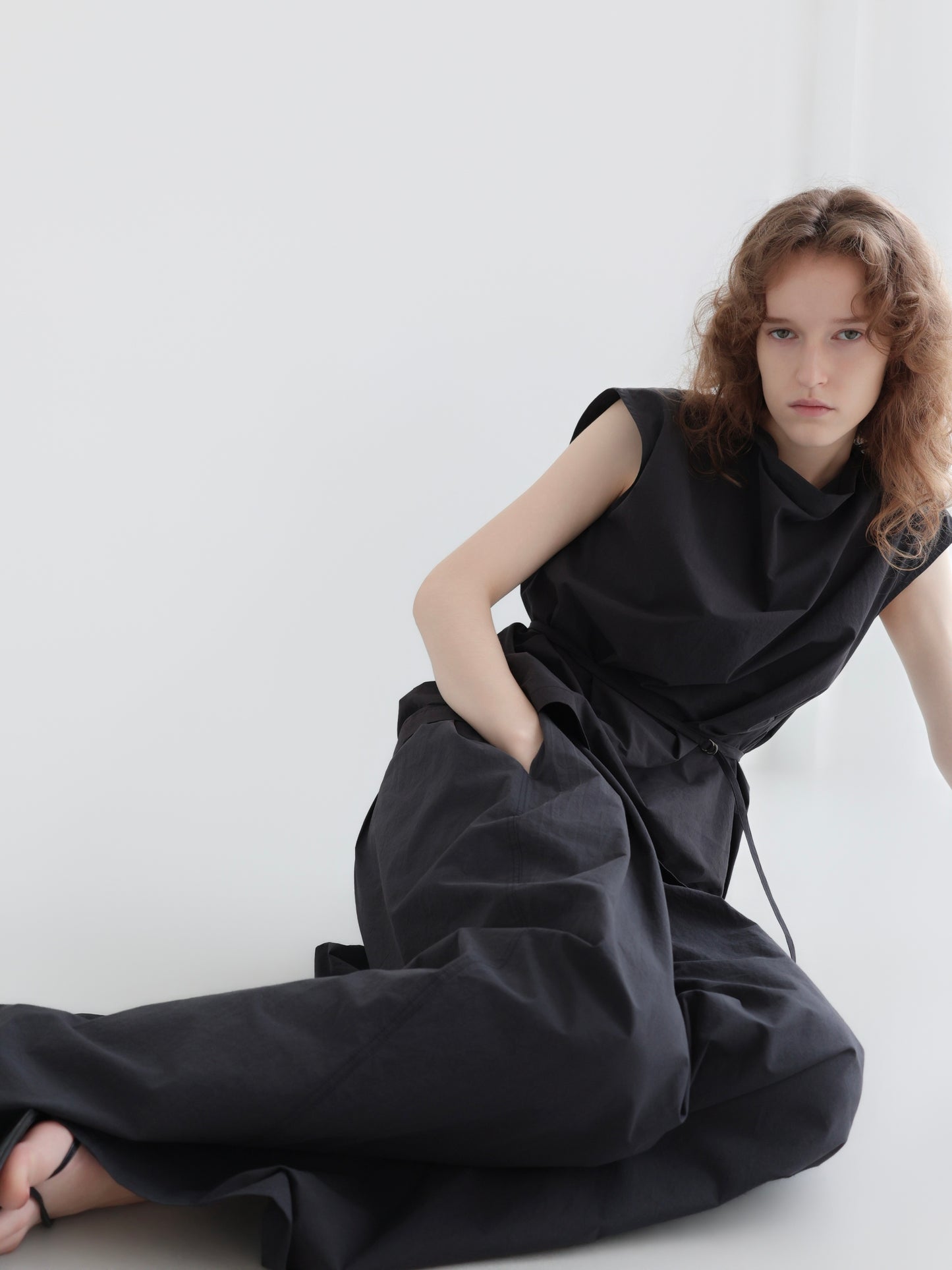 Nina | Drape neck blouse