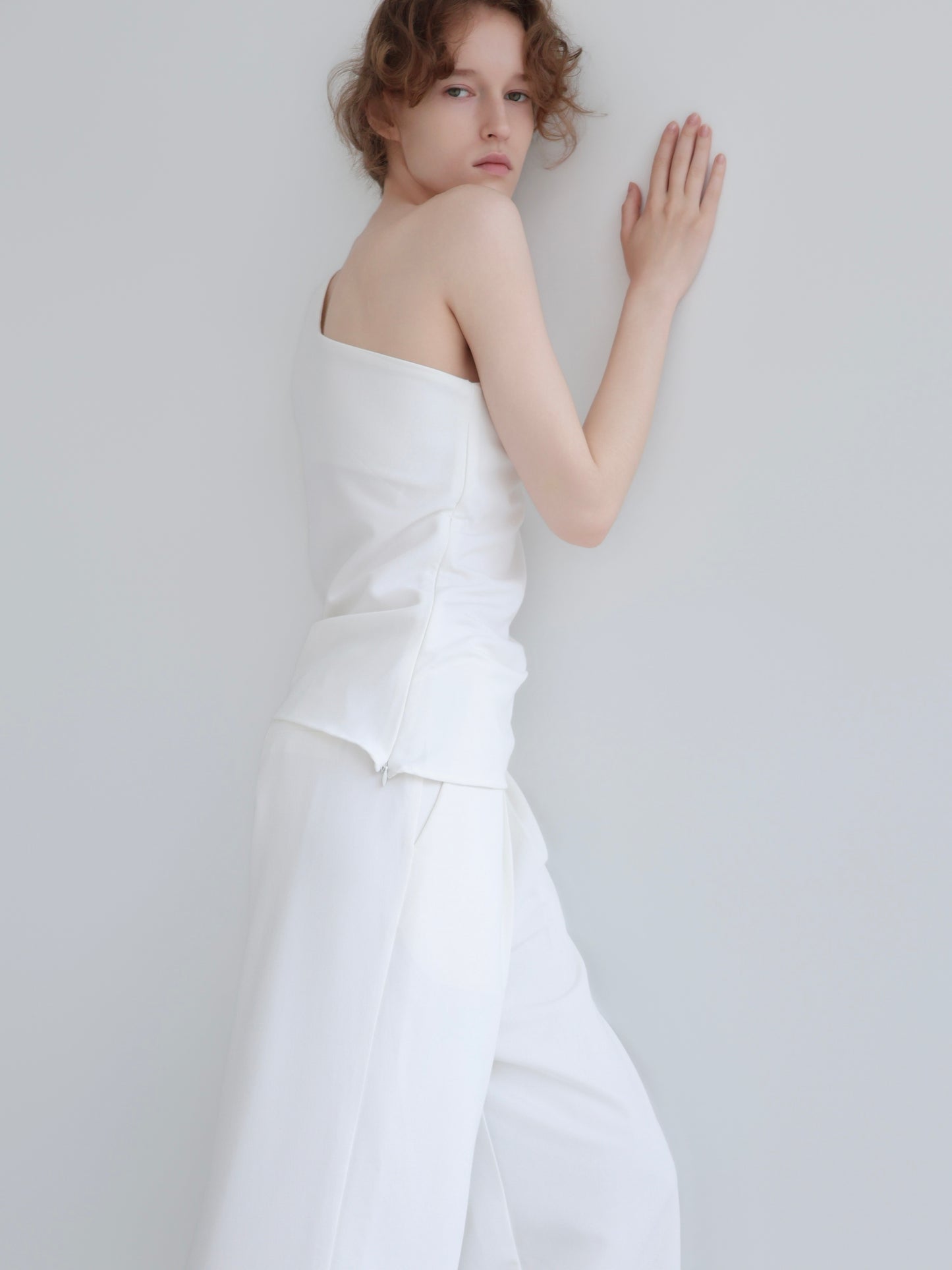 Lou | Single tuck banding pants