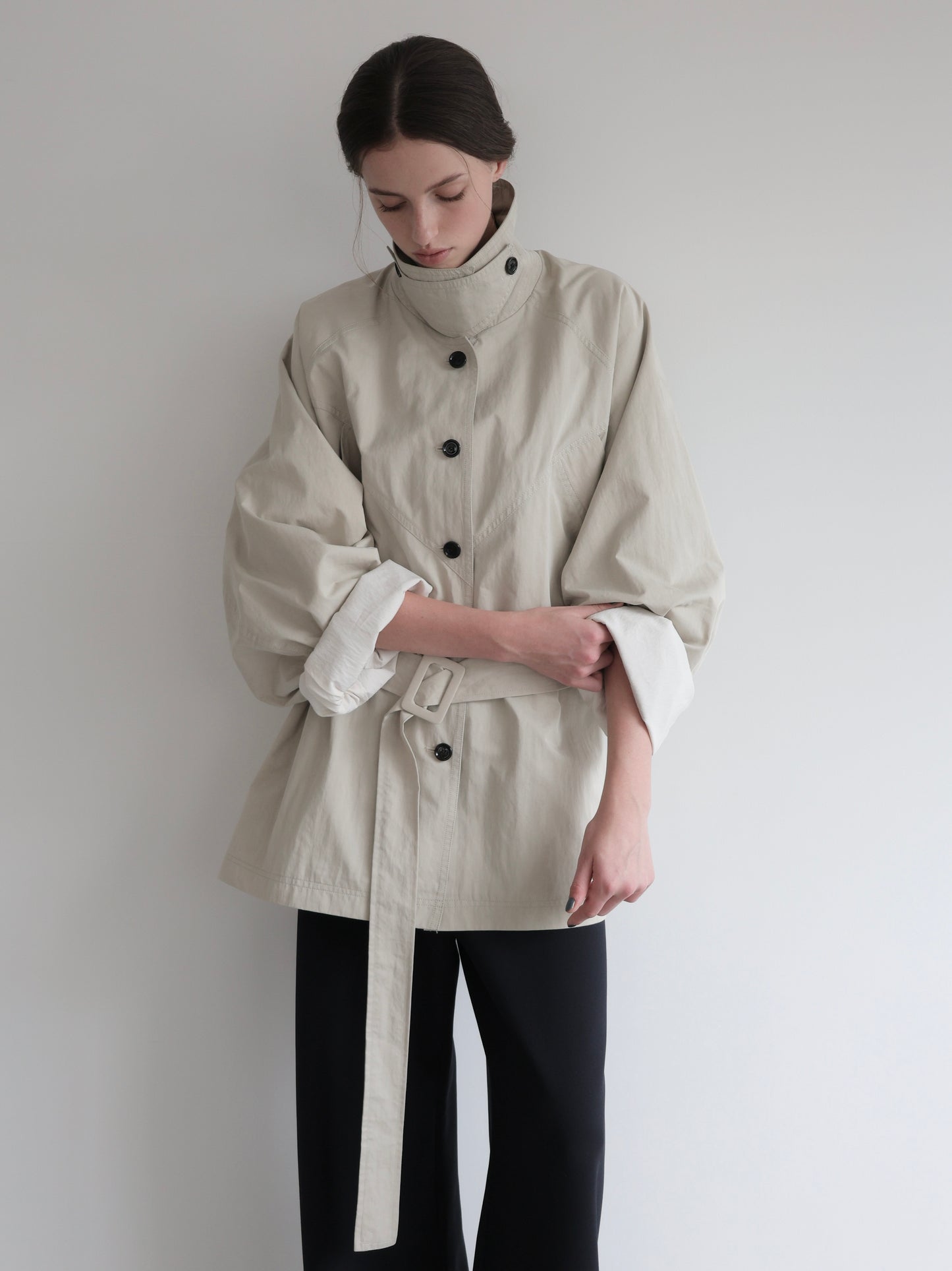 Noë | Middle trench coat