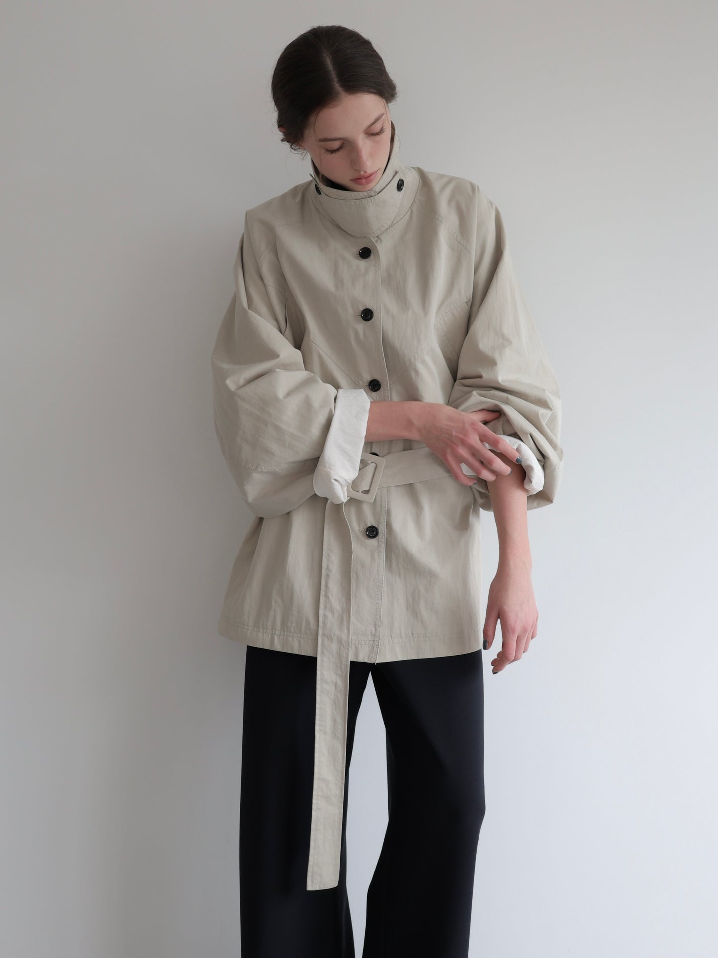 Noë | Middle trench coat