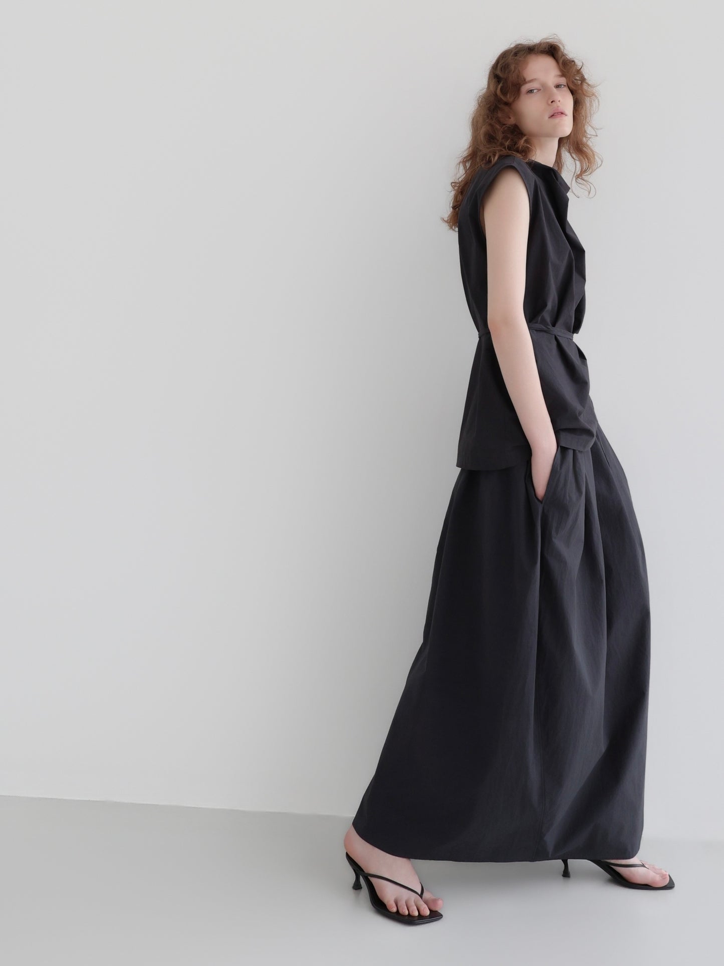 Nina | Drape neck blouse