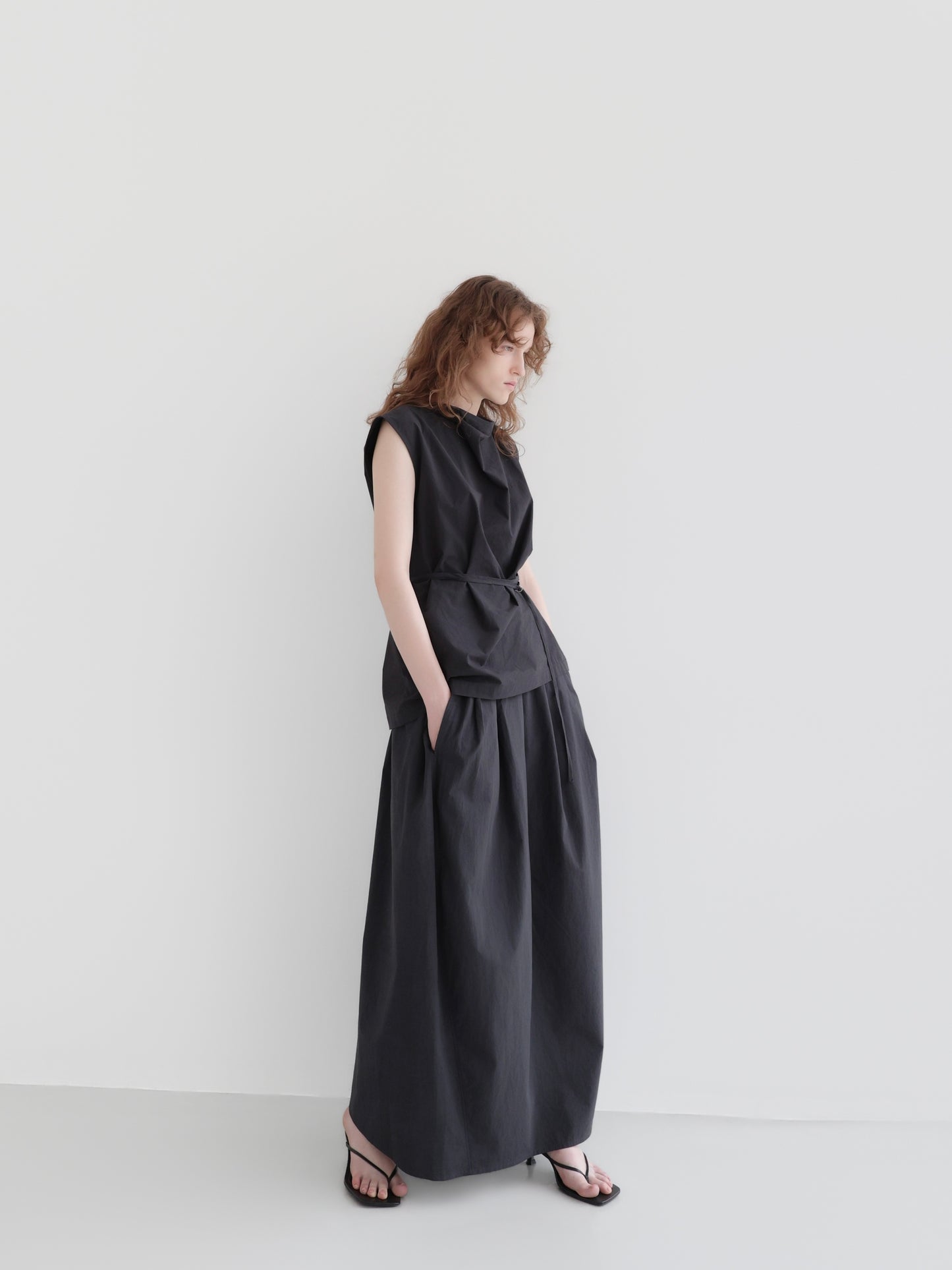 Nina | Drape neck blouse