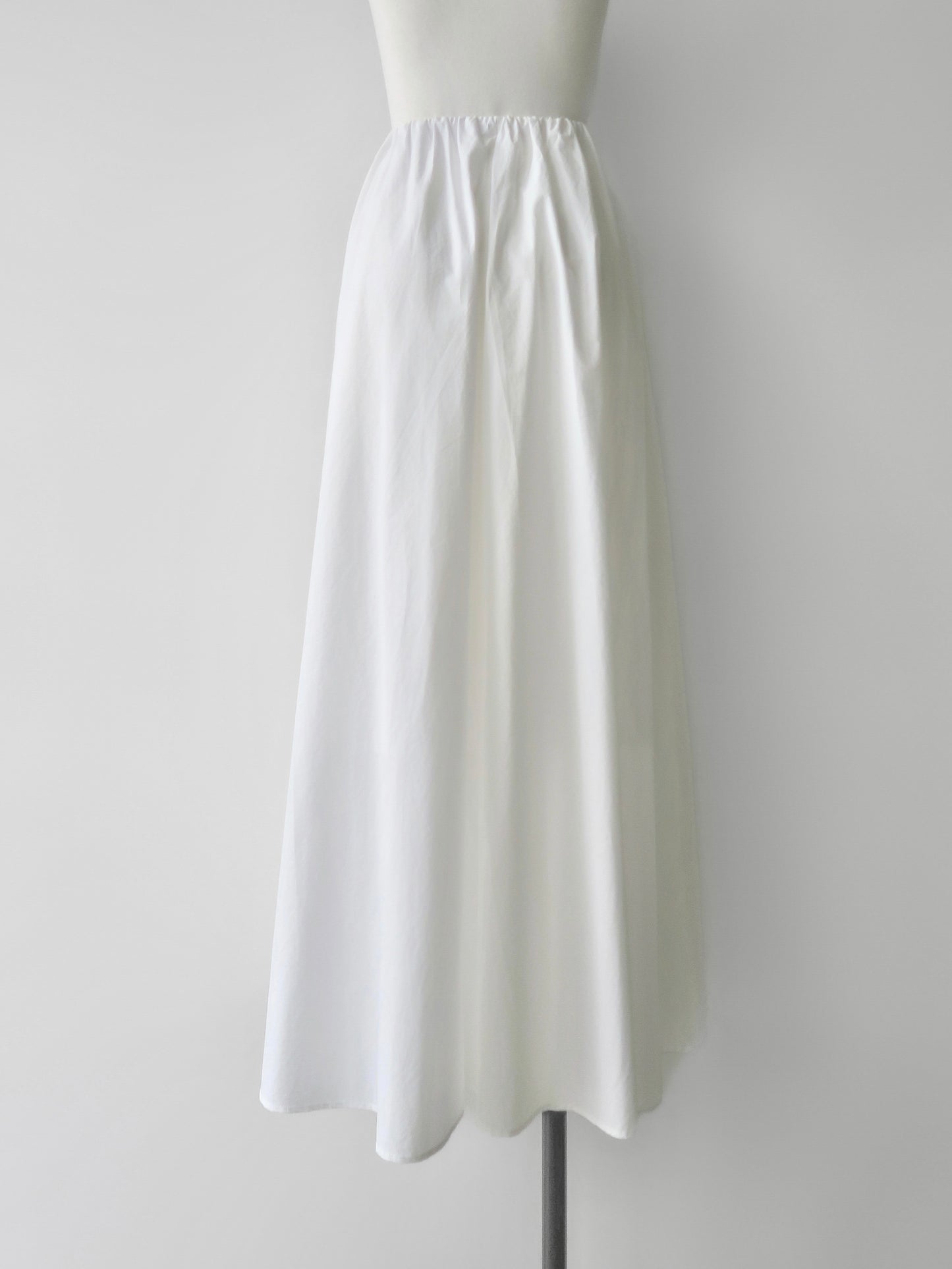 Sea | Shirring maxi skirt