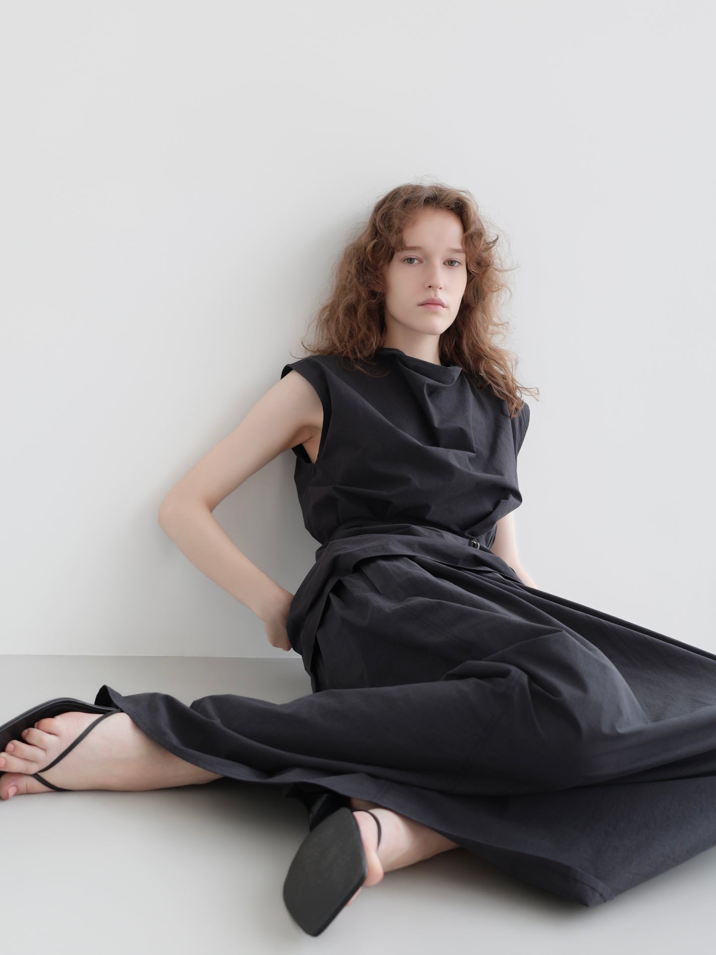 Nina | Drape neck blouse