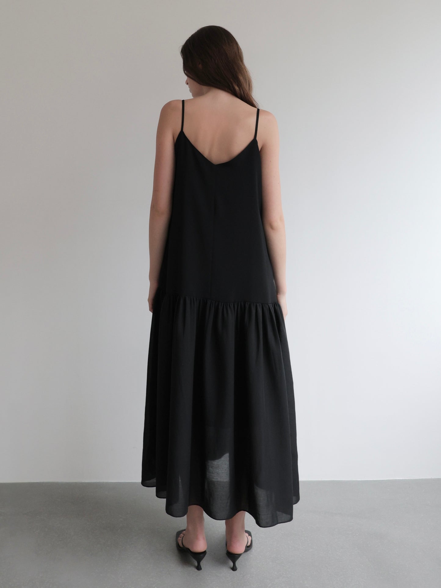 Nadine | Tiered cami dress　