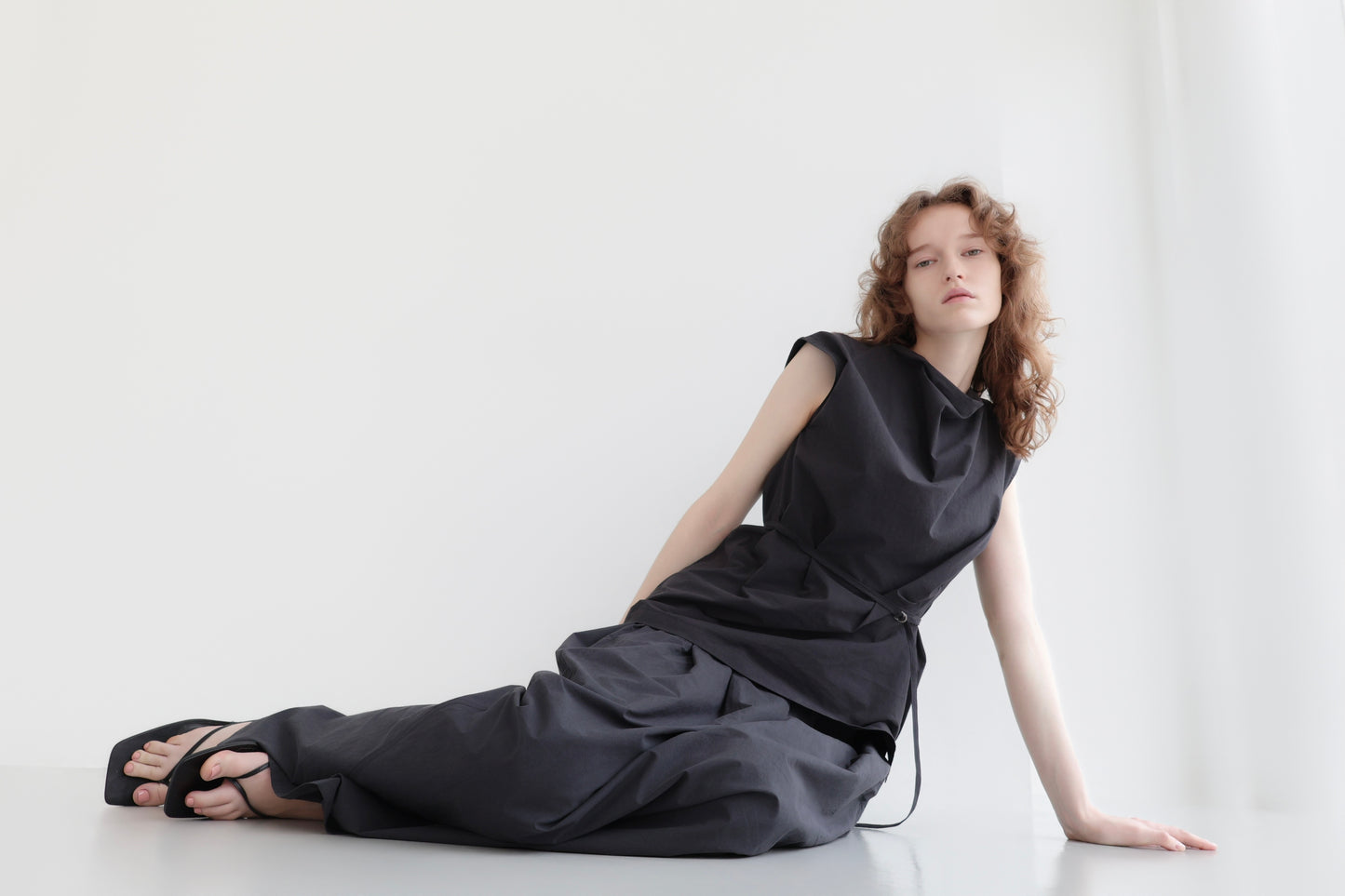 Nina | Drape neck blouse