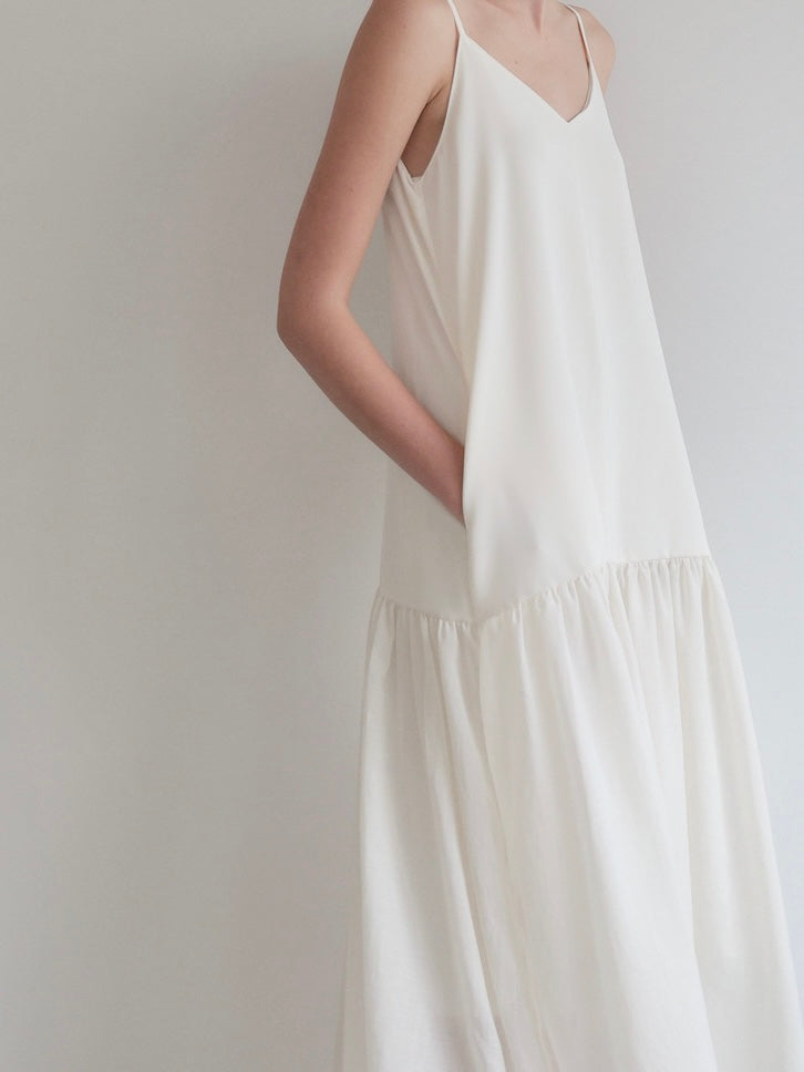 Nadine | Tiered cami dress　