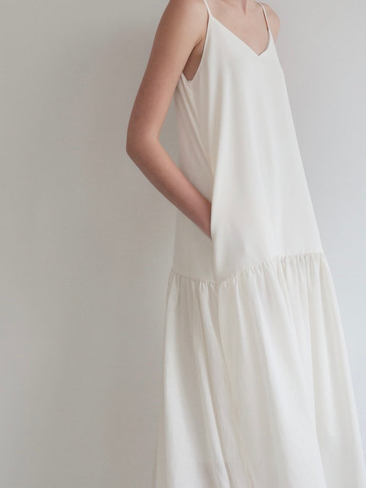 Nadine | Tiered cami dress　