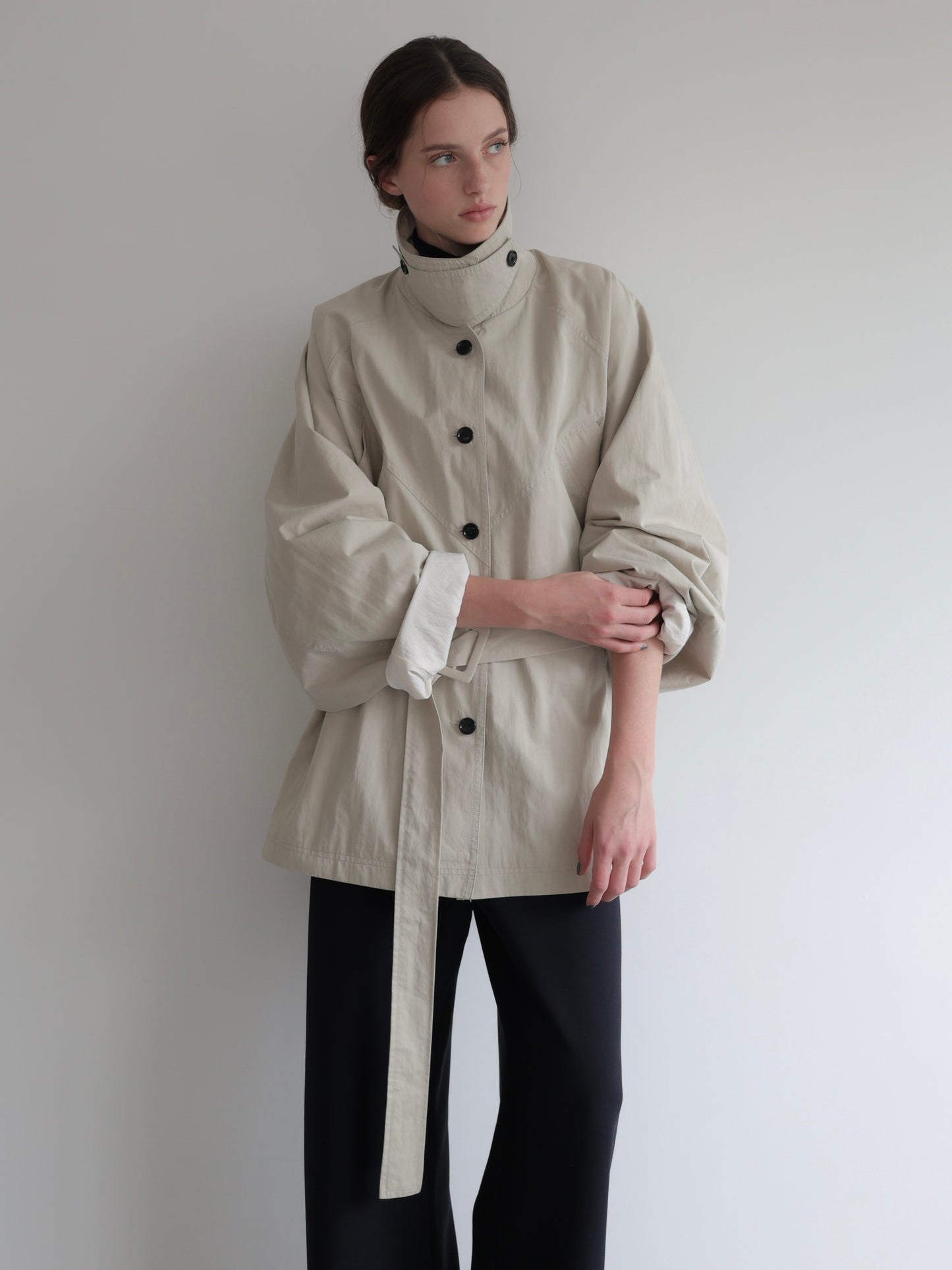 Noë | Middle trench coat