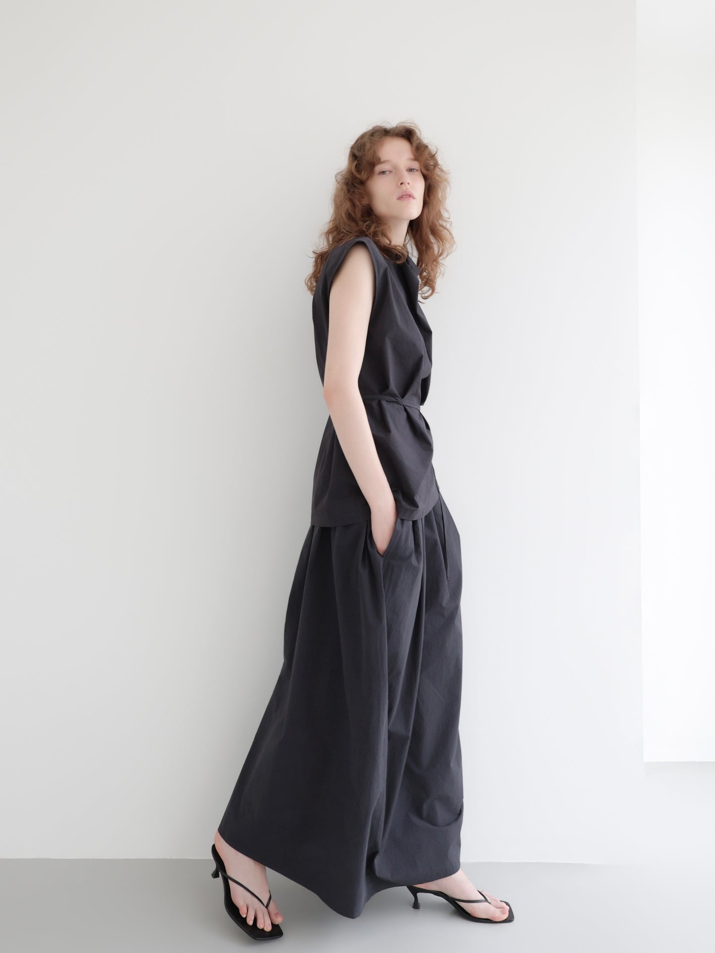 Nina | Drape neck blouse