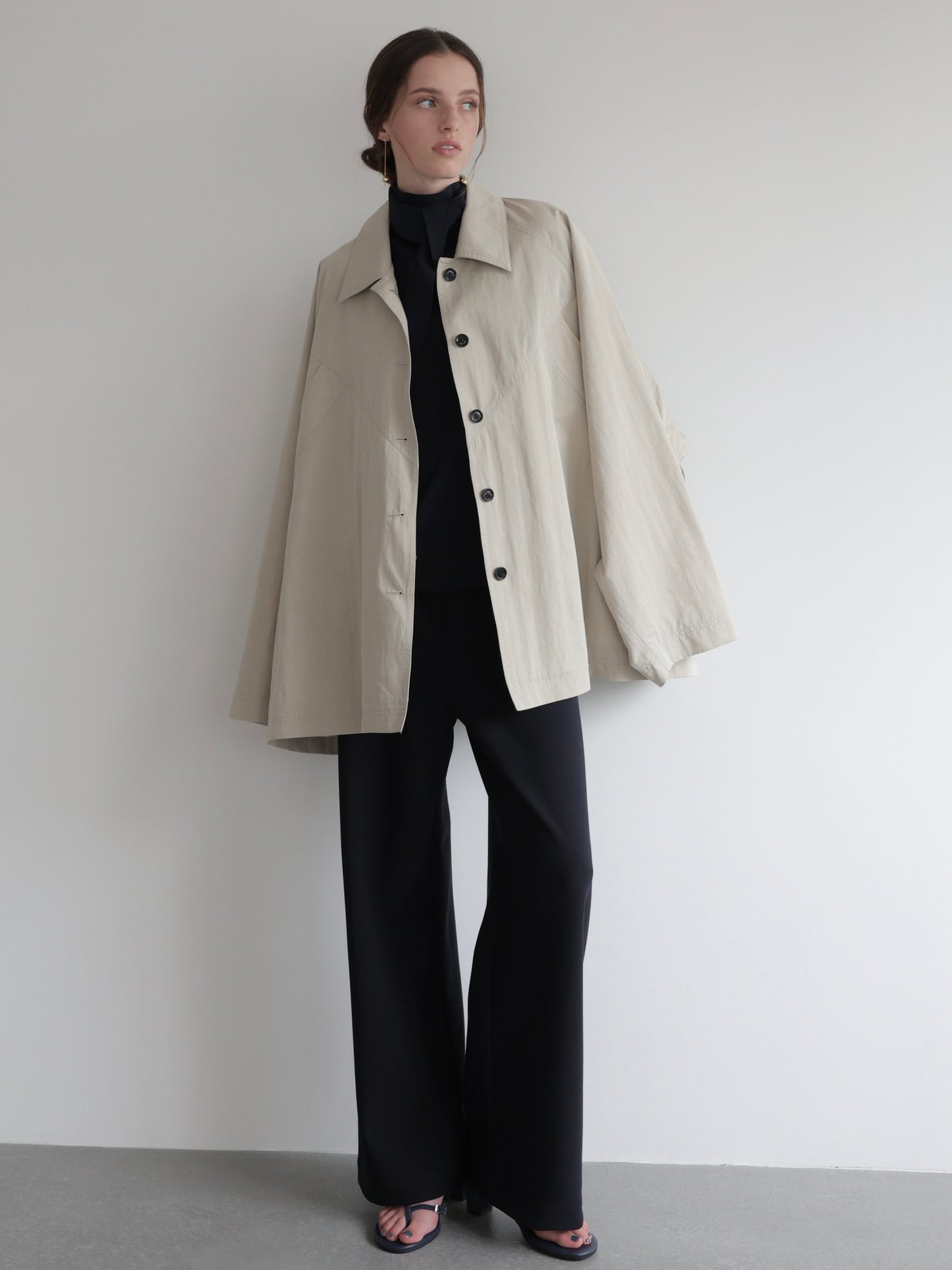 Noë | Middle trench coat
