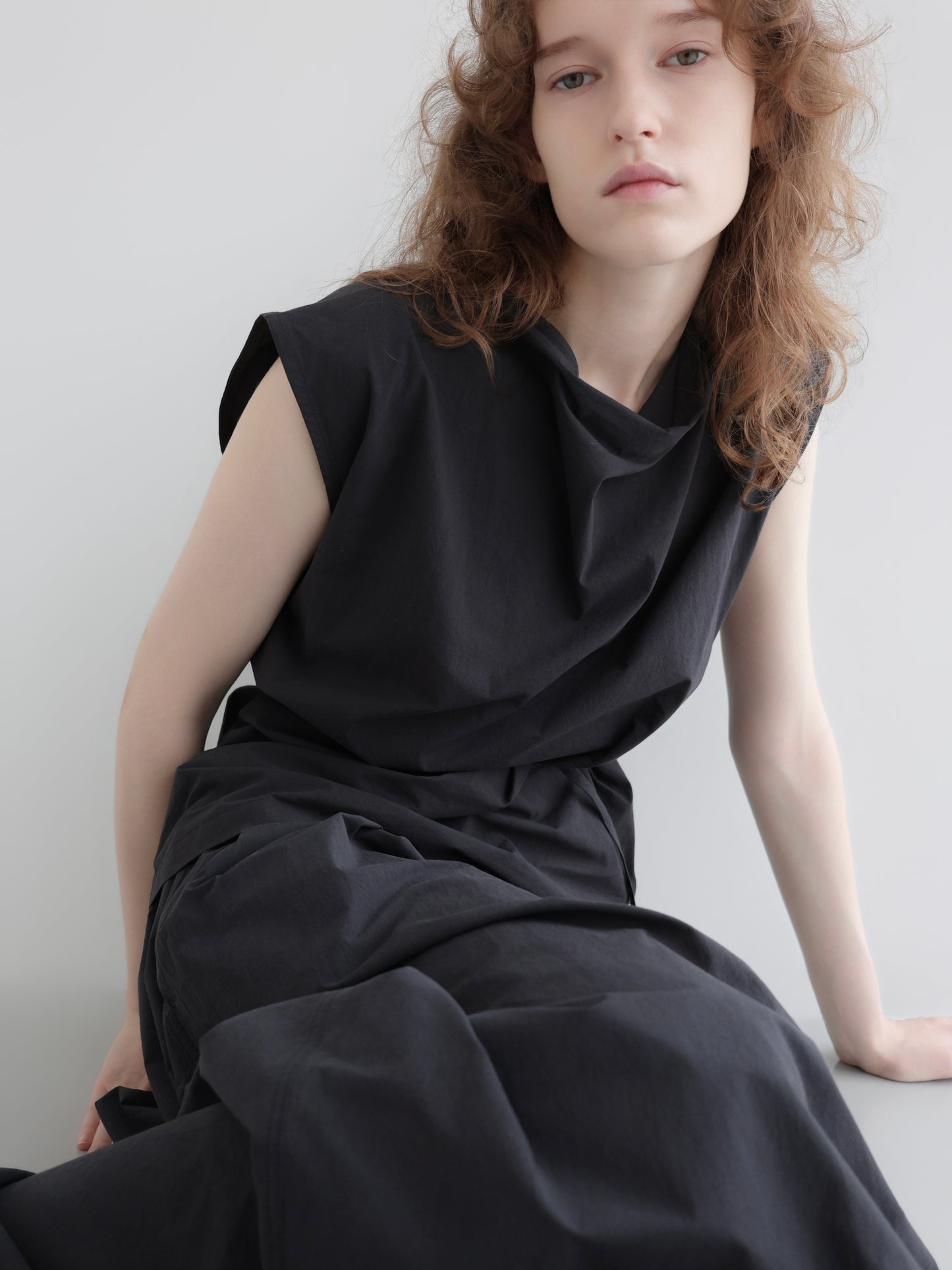 Nina | Drape neck blouse