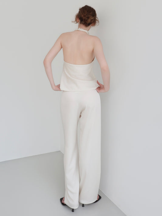 Sarah | Satin long pants