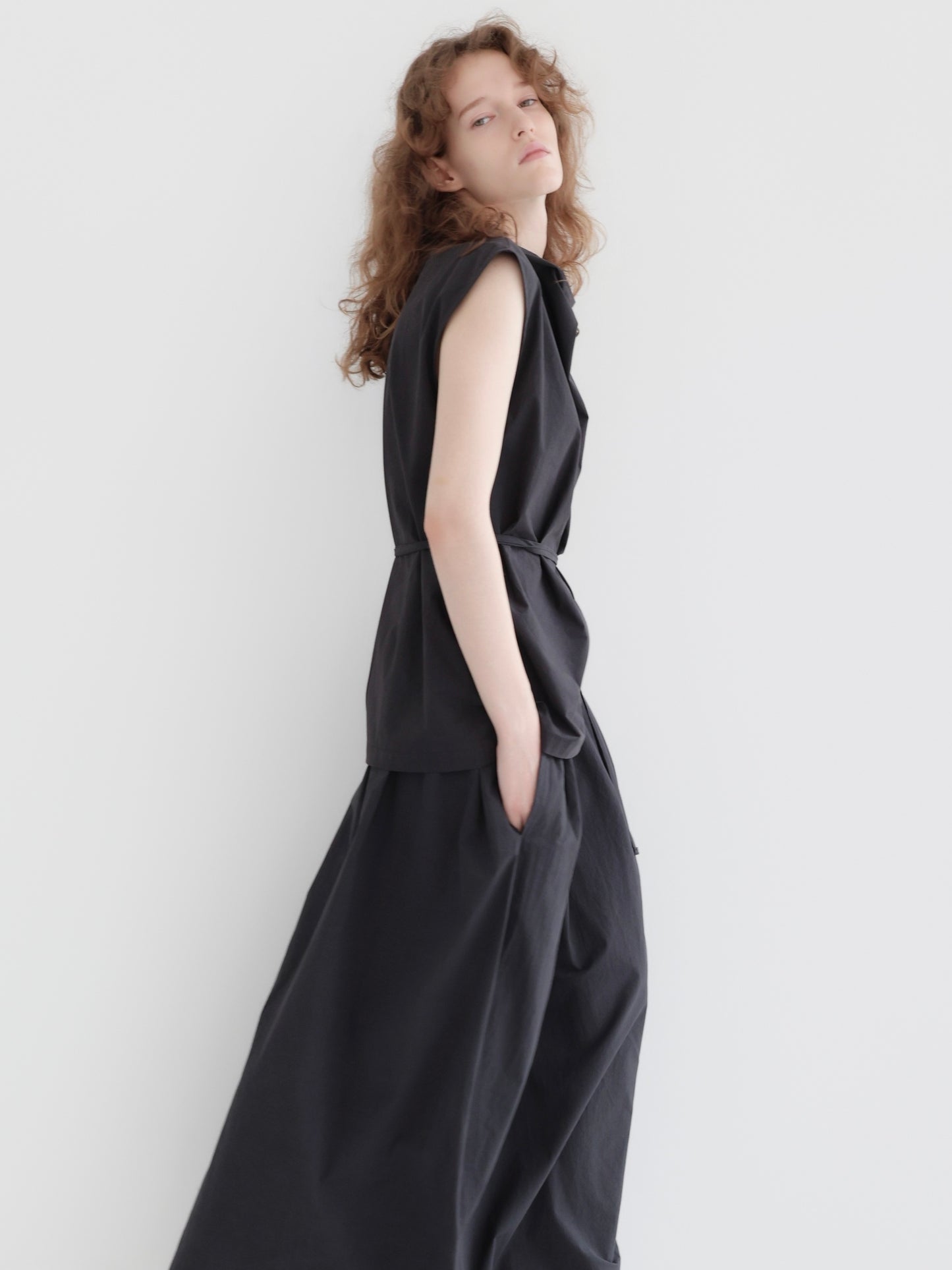 Nina | Drape neck blouse