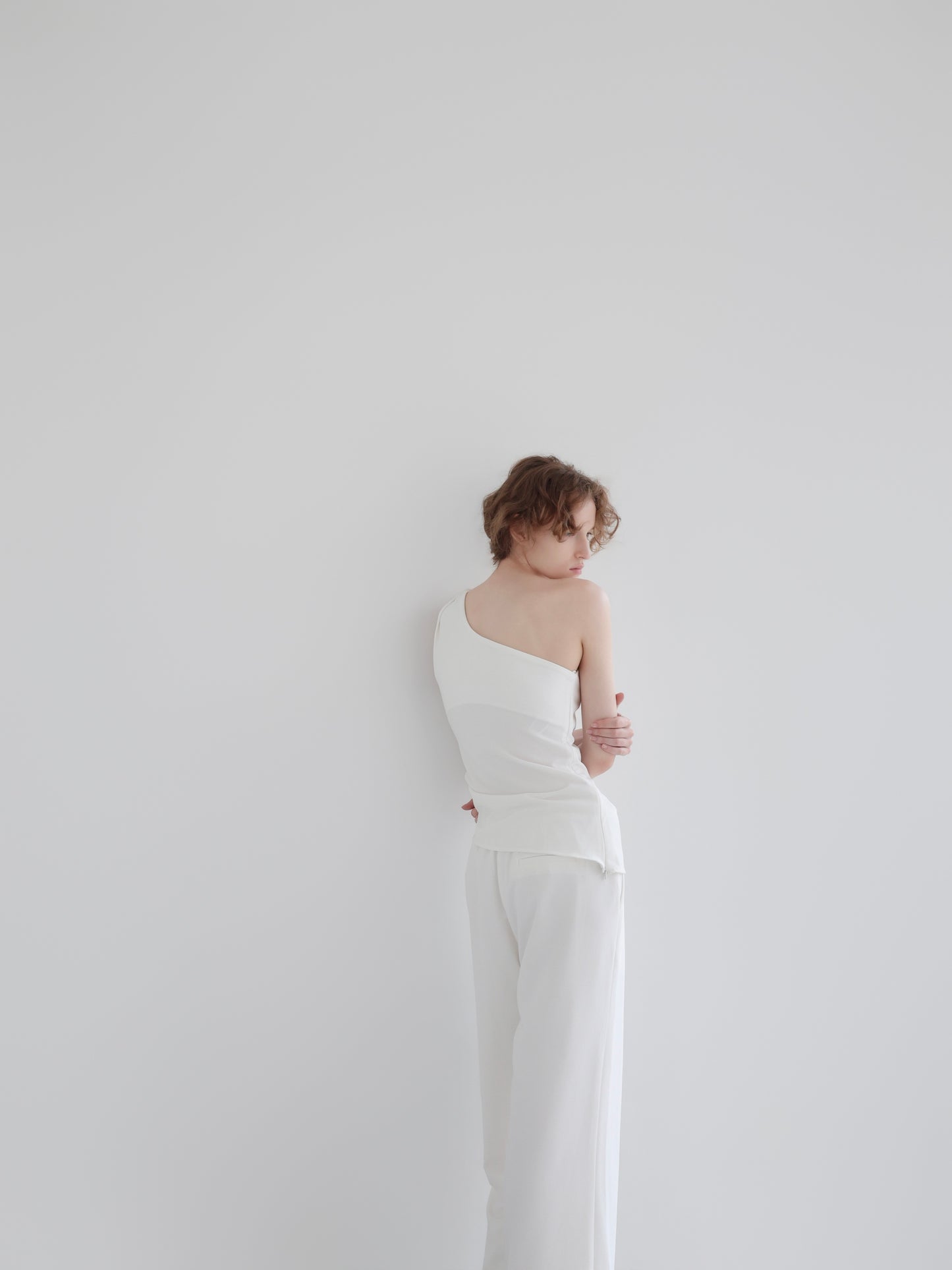 Lou | Single tuck banding pants