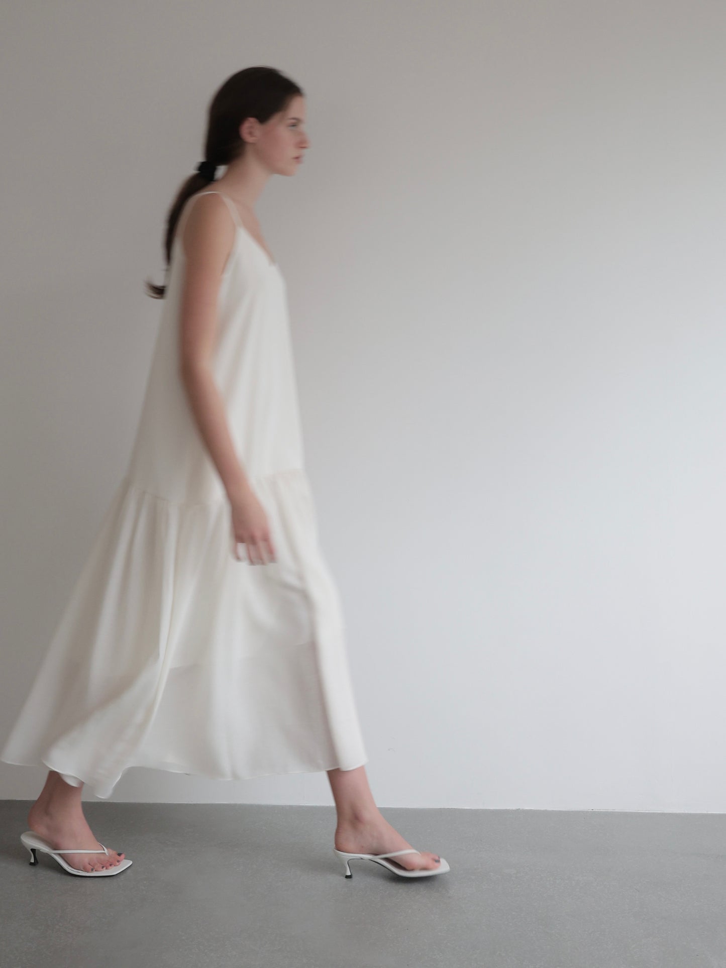 Nadine | Tiered cami dress　