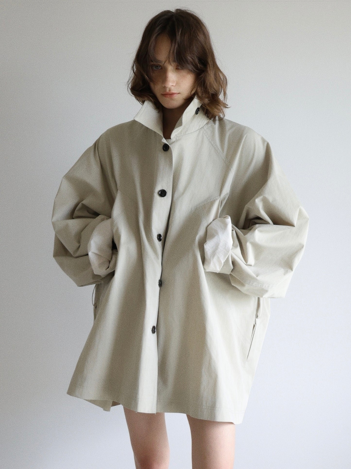Noë | Middle trench coat