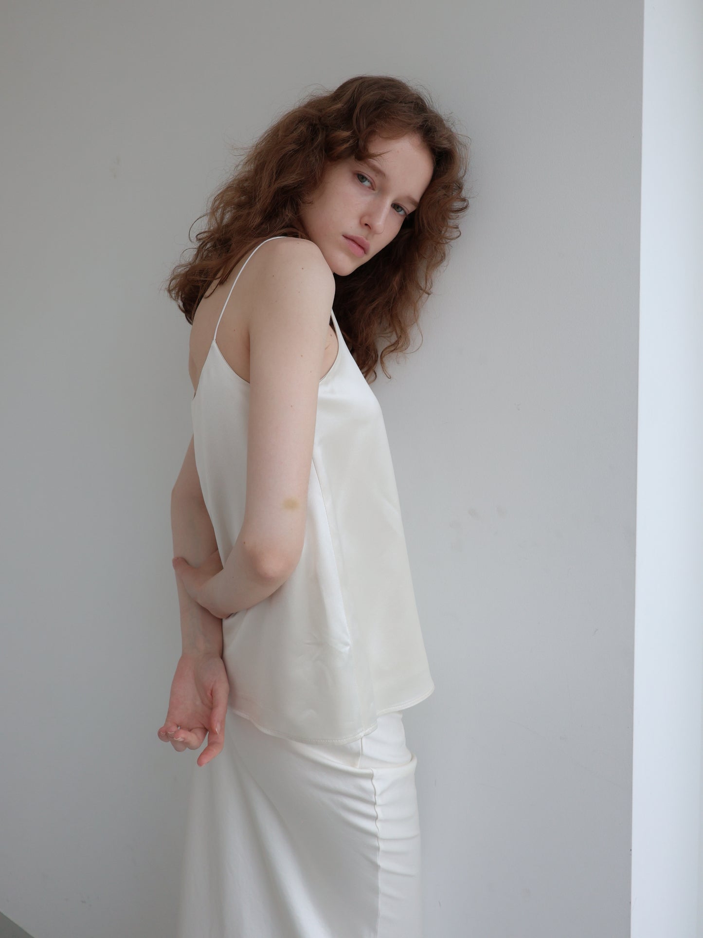 Tyla | Satin sleek maxi skirt
