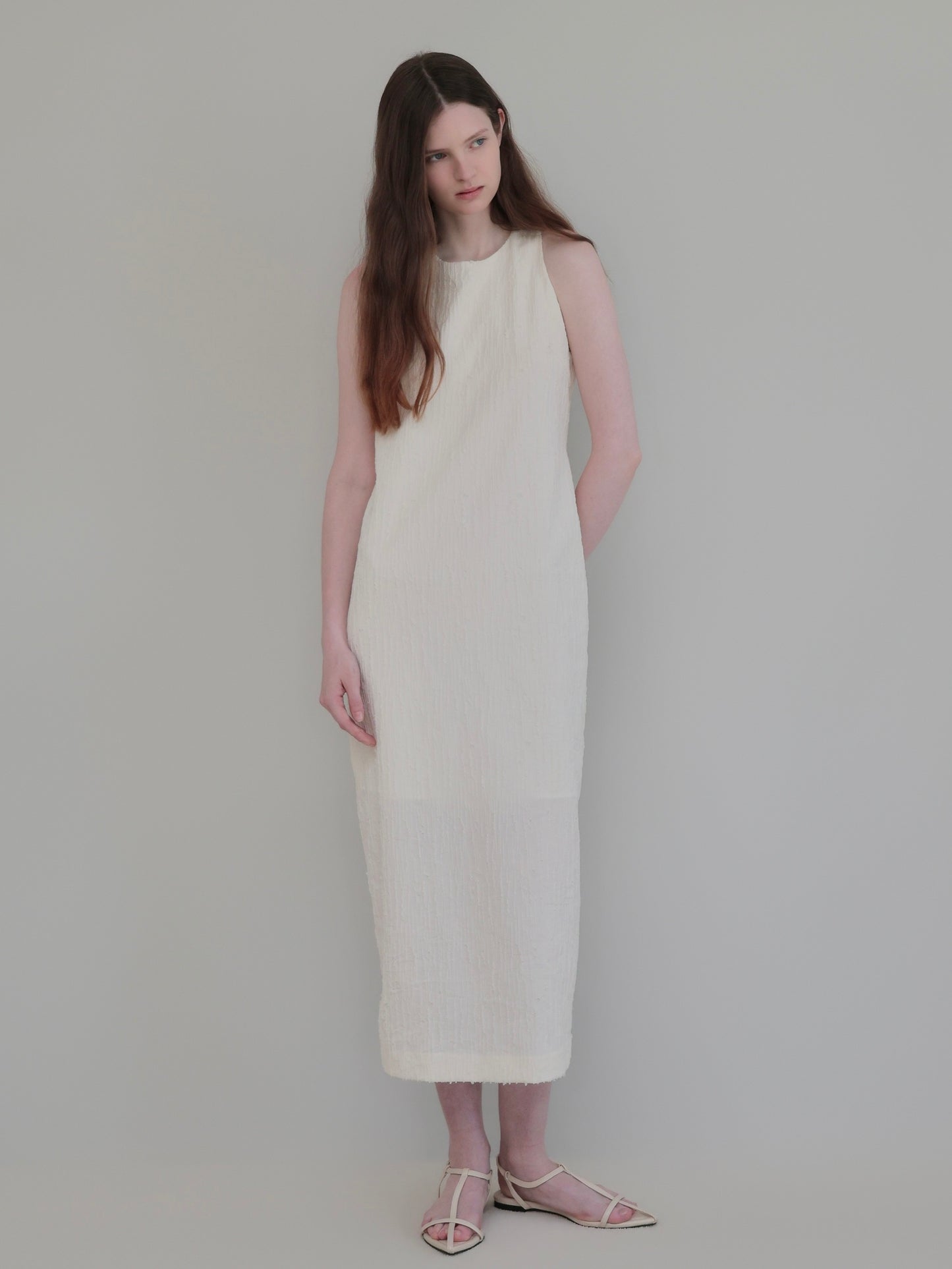 Lena | Crinkled maxi dress