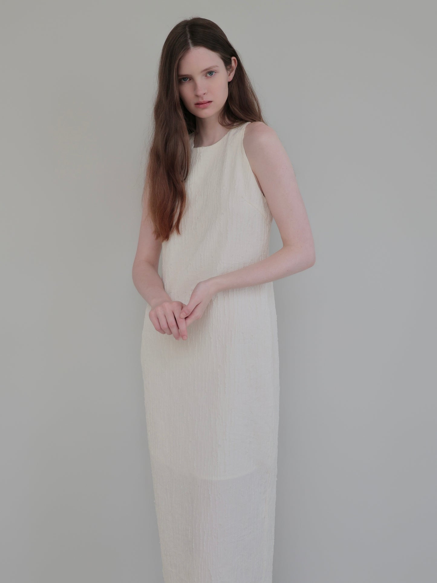 Lena | Crinkled maxi dress