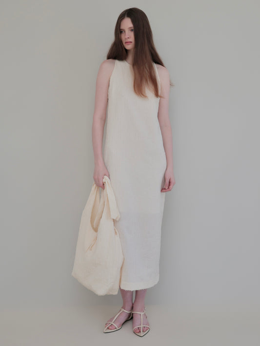 Lena | Crinkled maxi dress