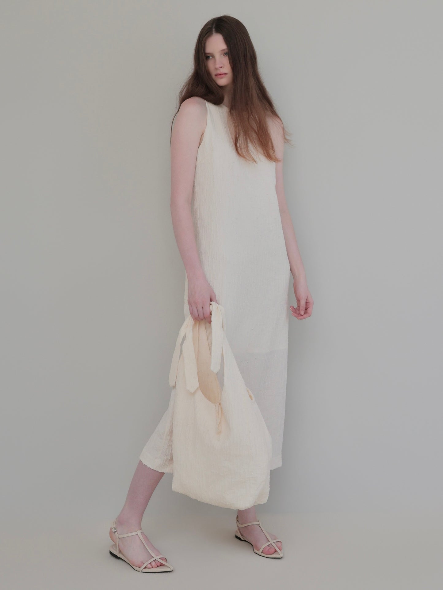 Lena | Crinkled maxi dress