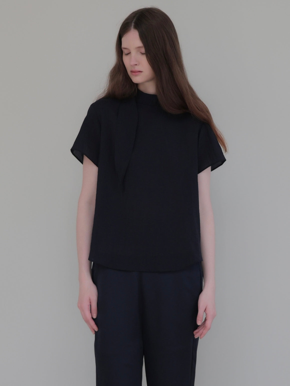 Emma | Half tie blouse