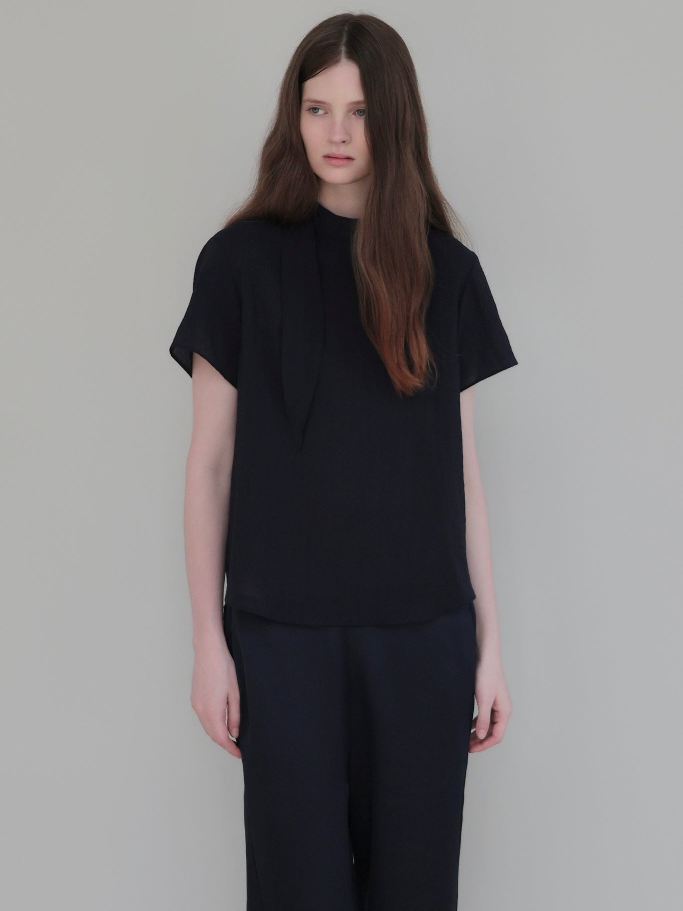 Emma | Half tie blouse