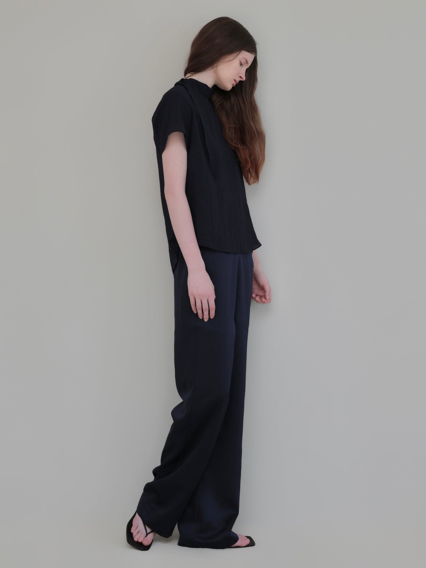 Emma | Half tie blouse