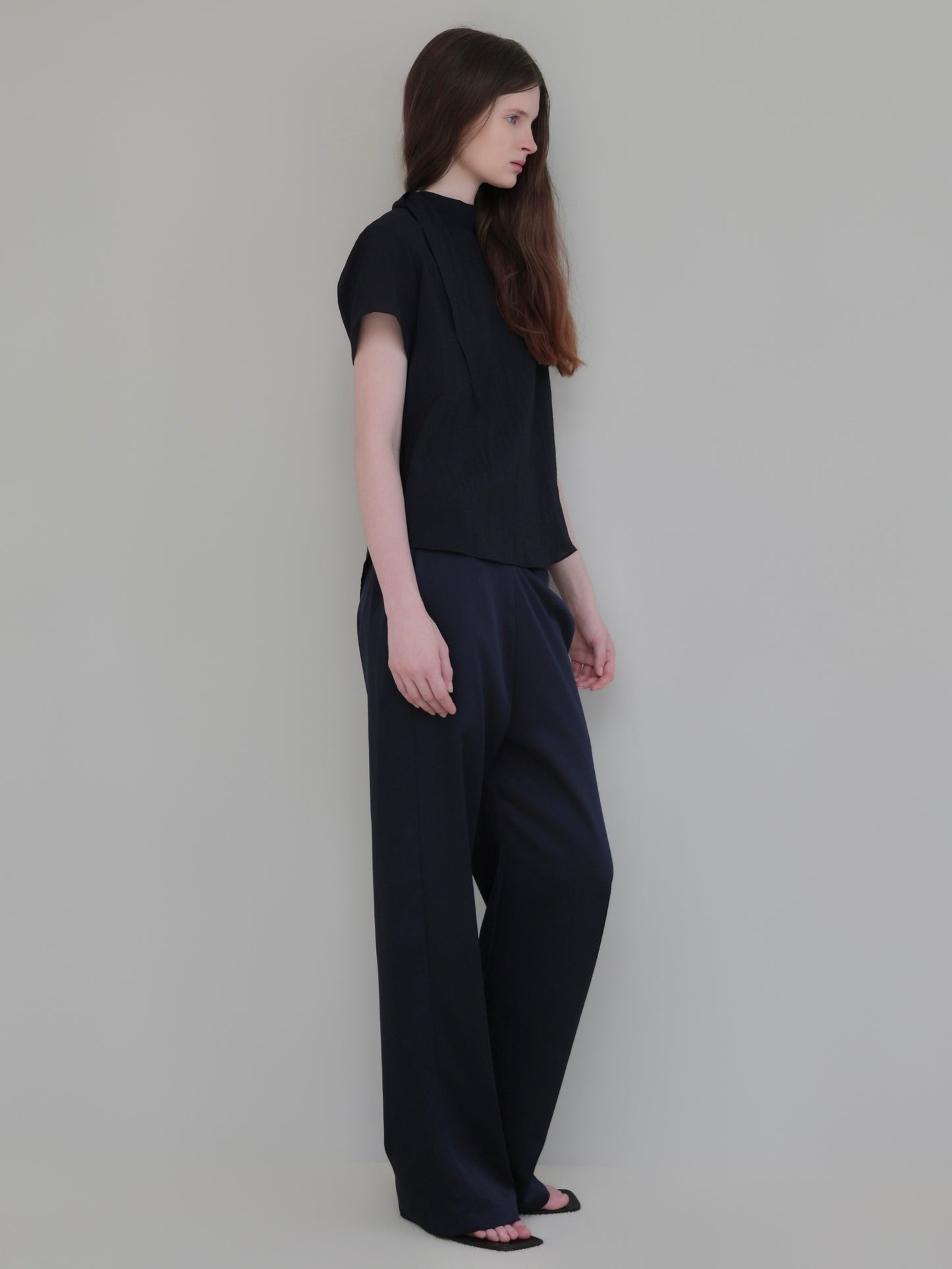 Emma | Half tie blouse