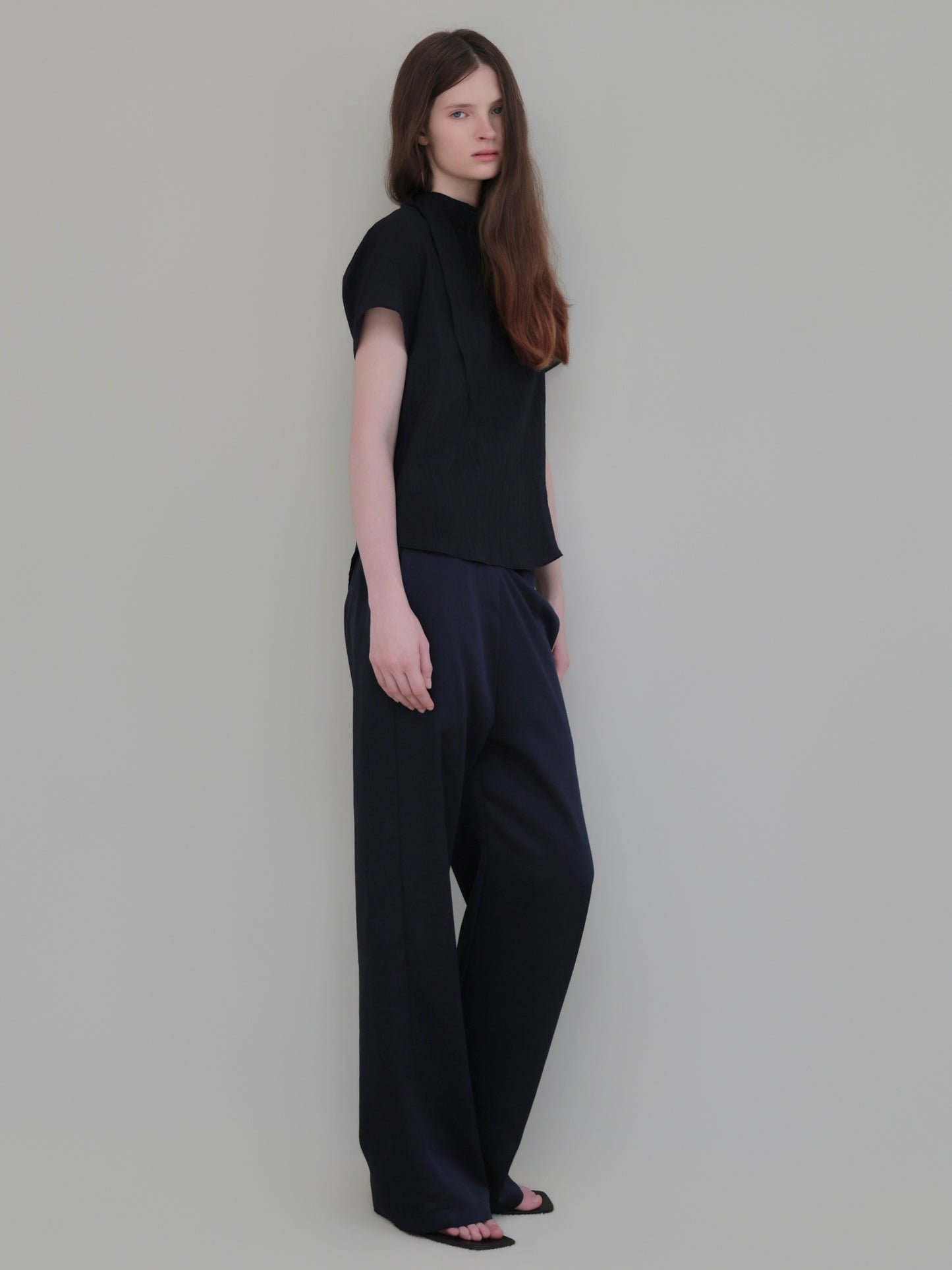 Emma | Half tie blouse